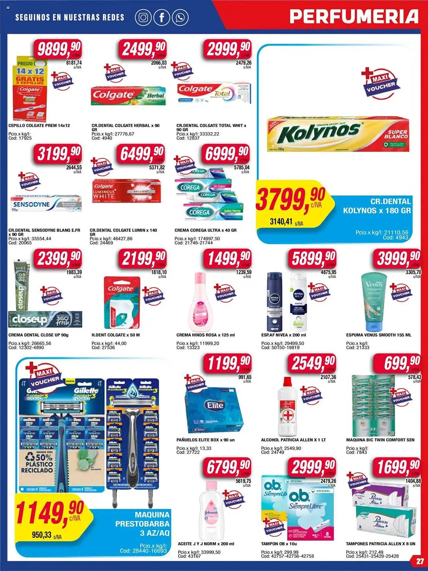 Ofertas de Catálogo Maxiconsumo 18 de agosto al 25 de agosto 2025 - Página 27 del catálogo