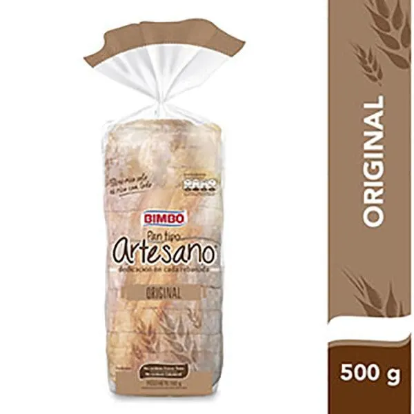 BIMBO ARTESANO PAN 500GR