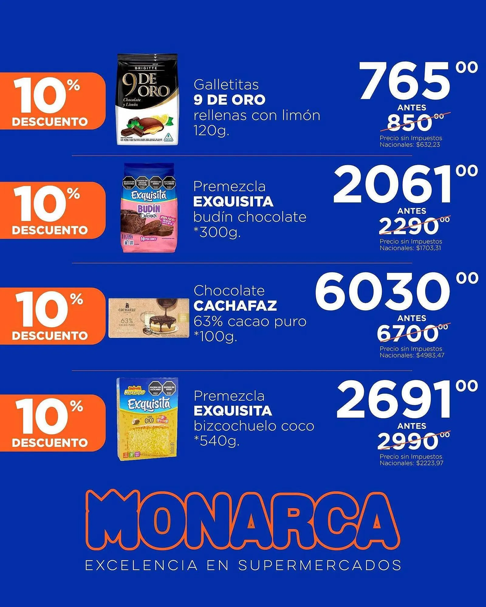 Ofertas de Catálogo Supermercados Monarca 1 de julio al 31 de julio 2025 - Página 2 del catálogo