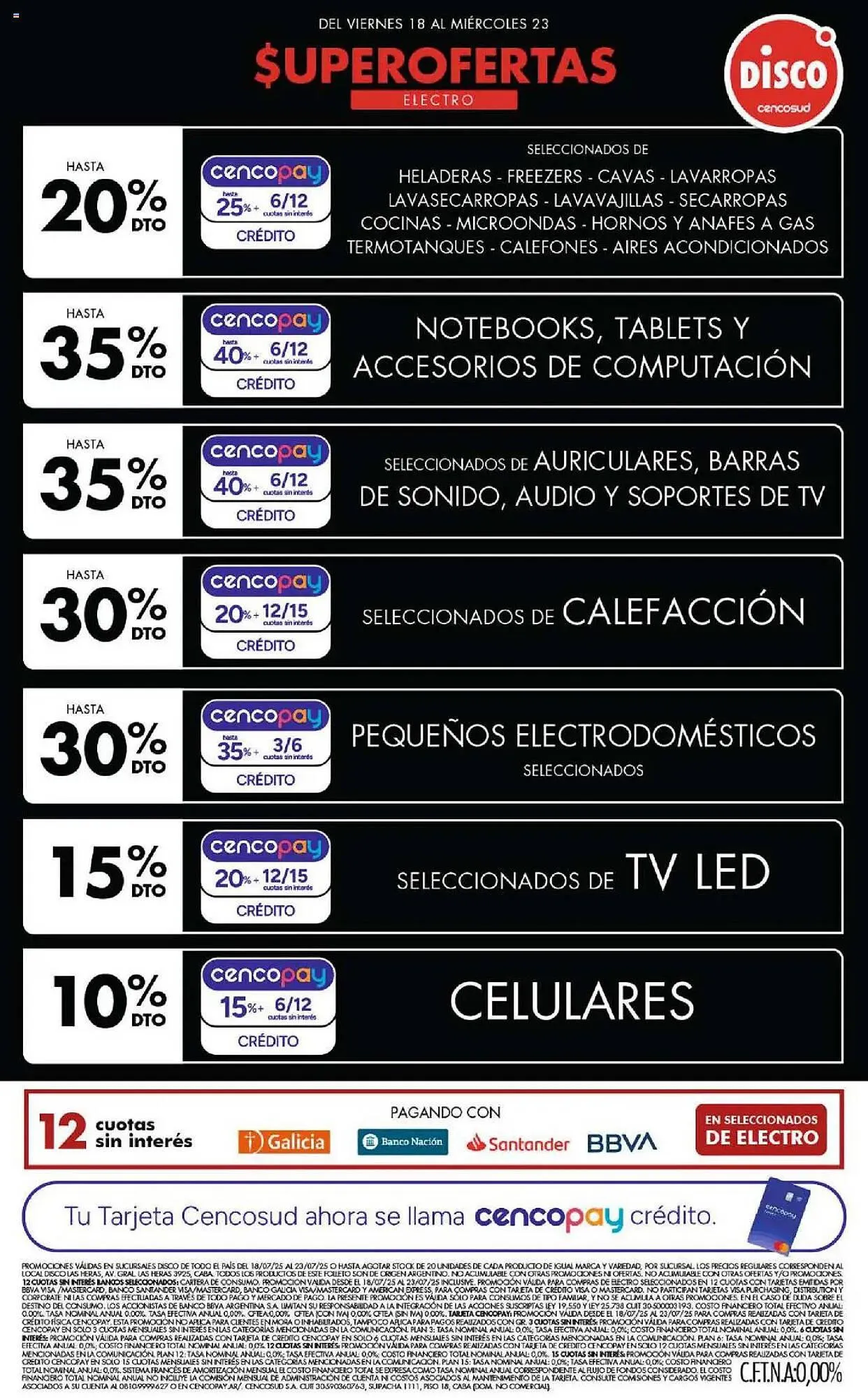 Ofertas de Catálogo Disco 18 de julio al 23 de julio 2025 - Página 1 del catálogo