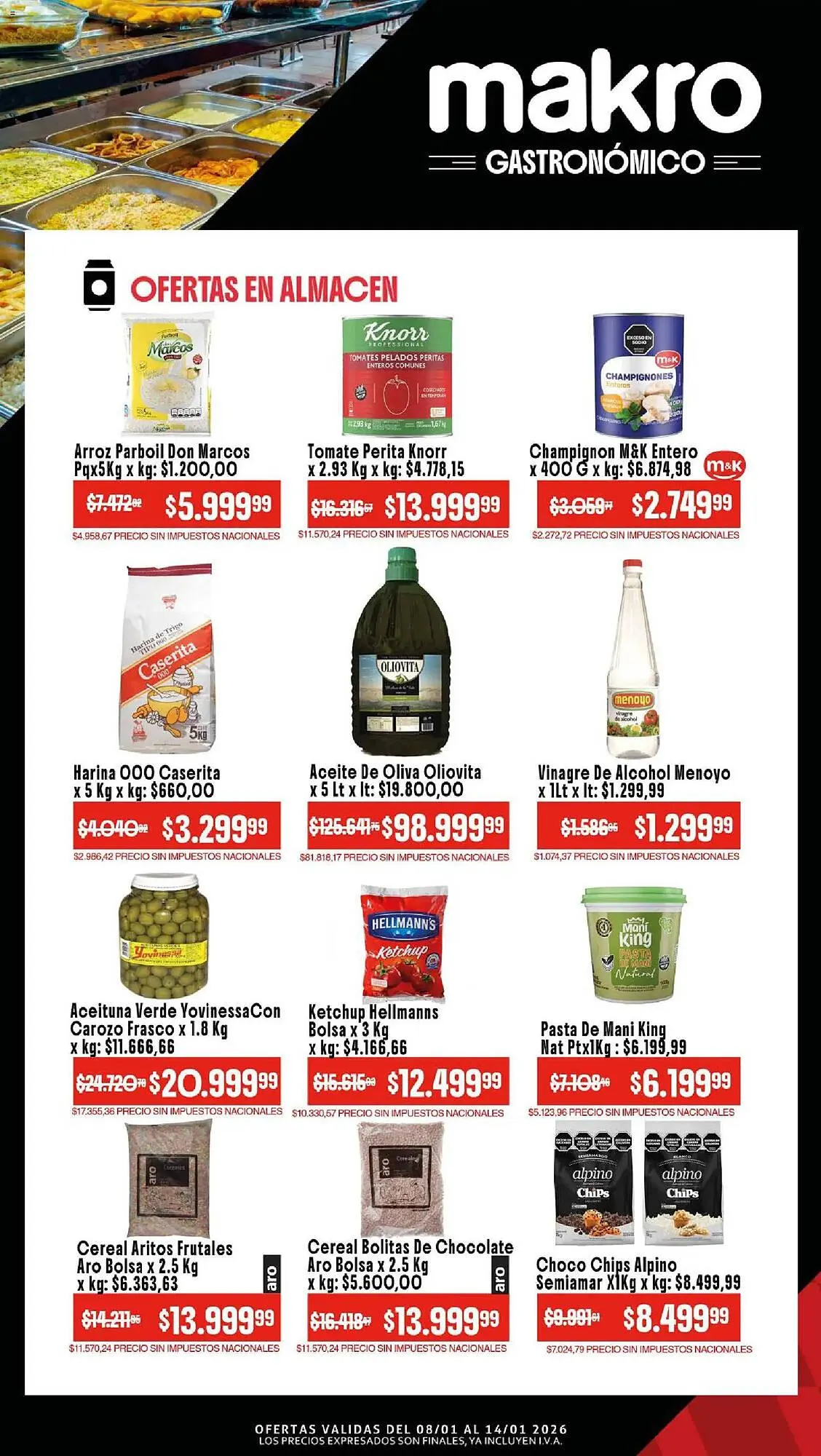 Ofertas de Catálogo Makro 8 de enero al 14 de enero 2026 - Página 3 del catálogo