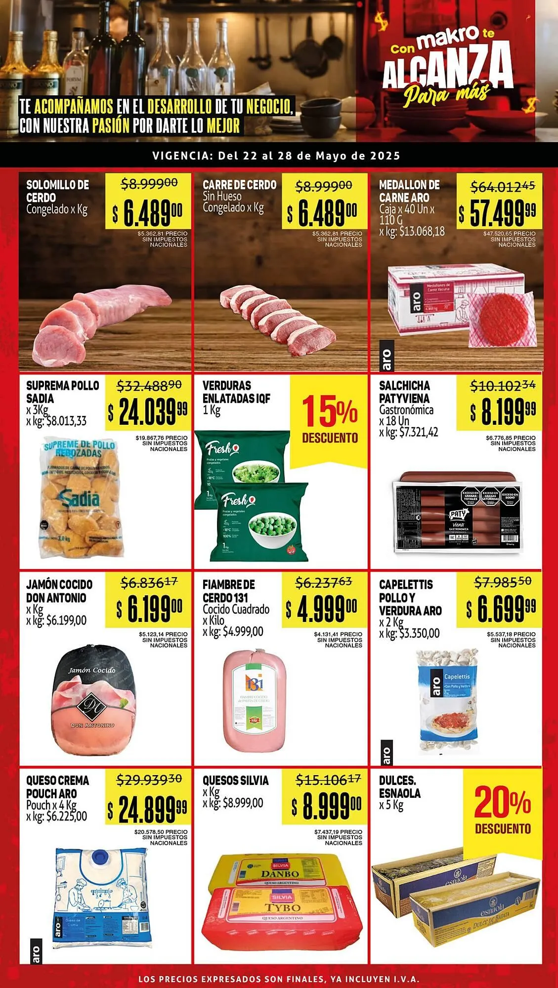 Ofertas de Catálogo Makro 22 de mayo al 28 de mayo 2025 - Página 1 del catálogo