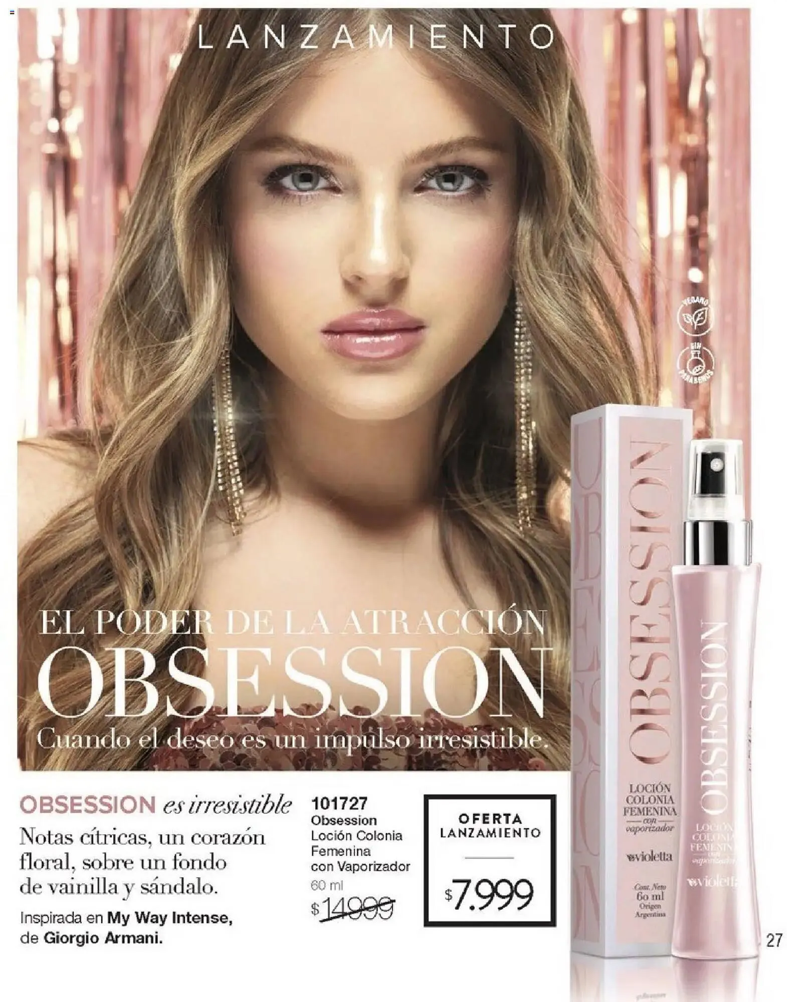 Ofertas de Catálogo Violetta Cosméticos 20 de noviembre al 1 de enero 2026 - Página 27 del catálogo