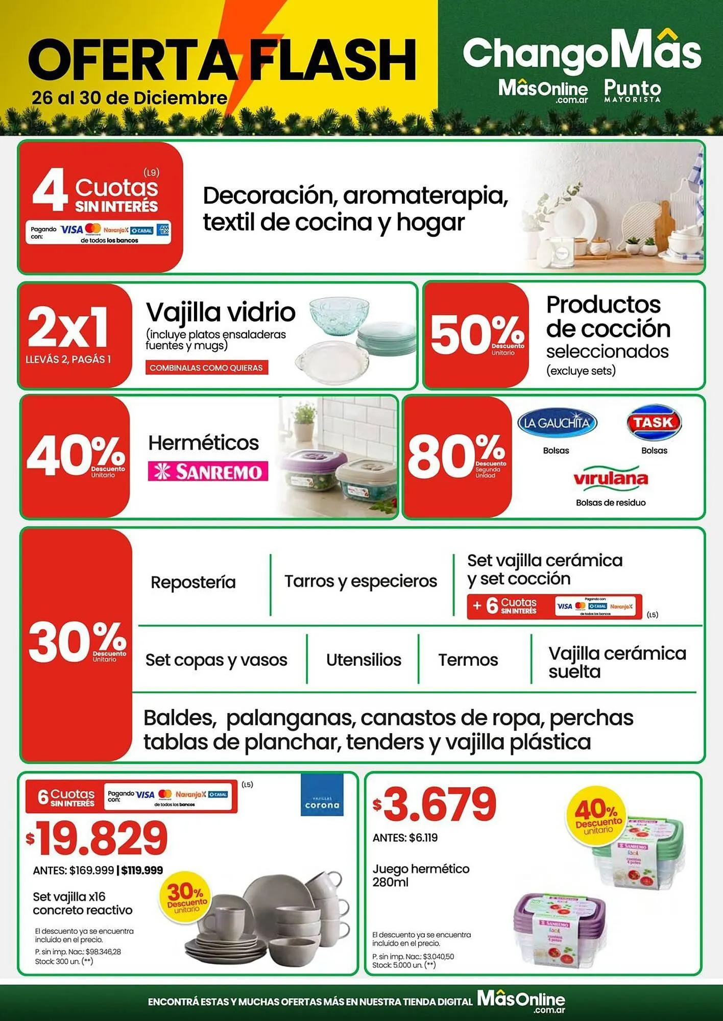 Ofertas de Catálogo Changomas 29 de diciembre al 30 de diciembre 2025 - Página 20 del catálogo