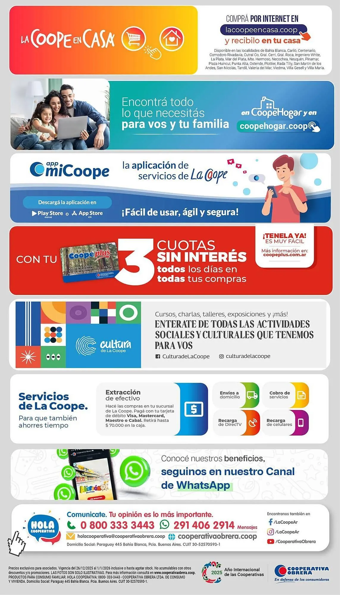 Ofertas de Catálogo Cooperativa Obrera 26 de diciembre al 1 de enero 2026 - Página 10 del catálogo