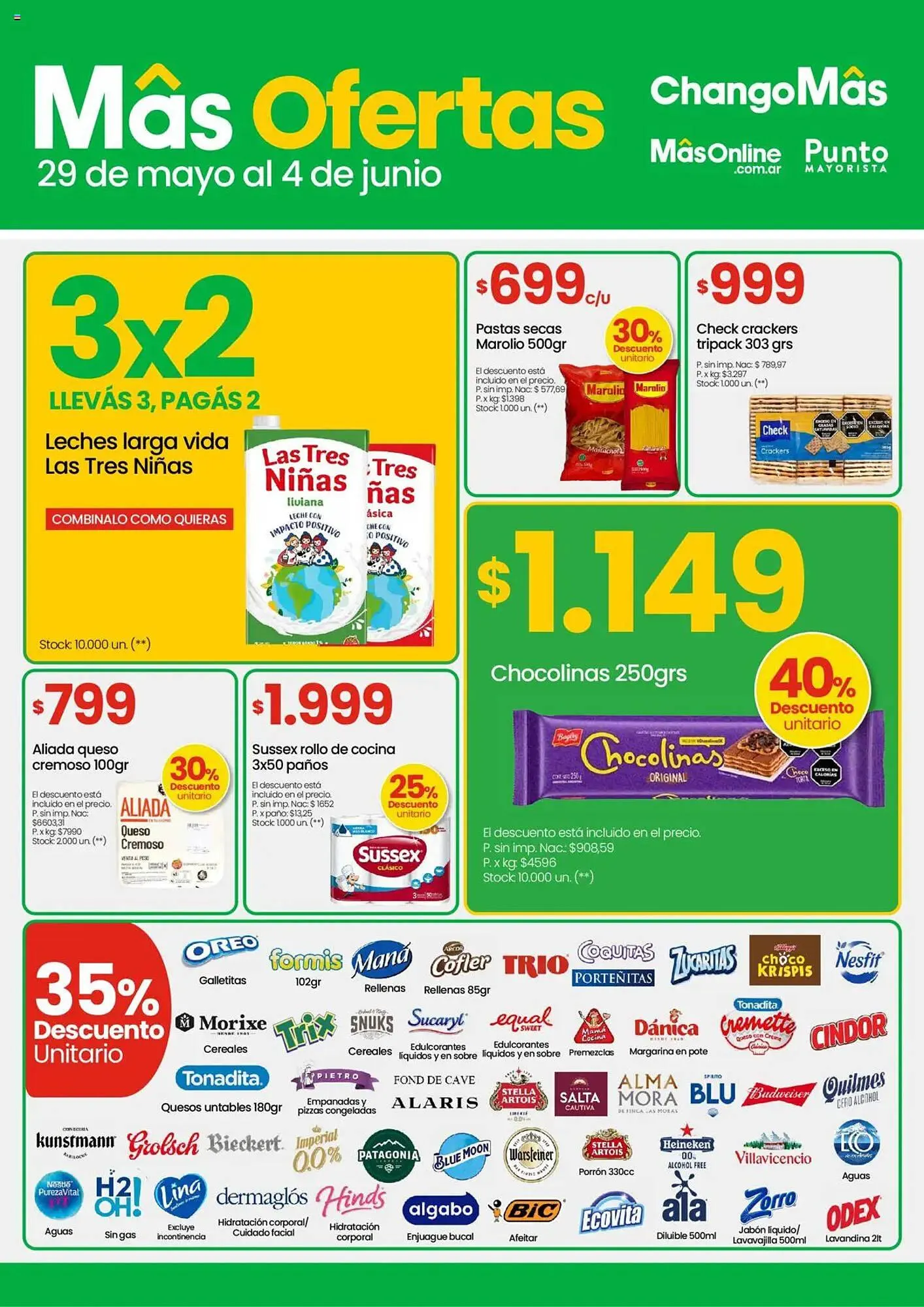 Ofertas de Catálogo Changomas 29 de mayo al 5 de junio 2025 - Página 1 del catálogo