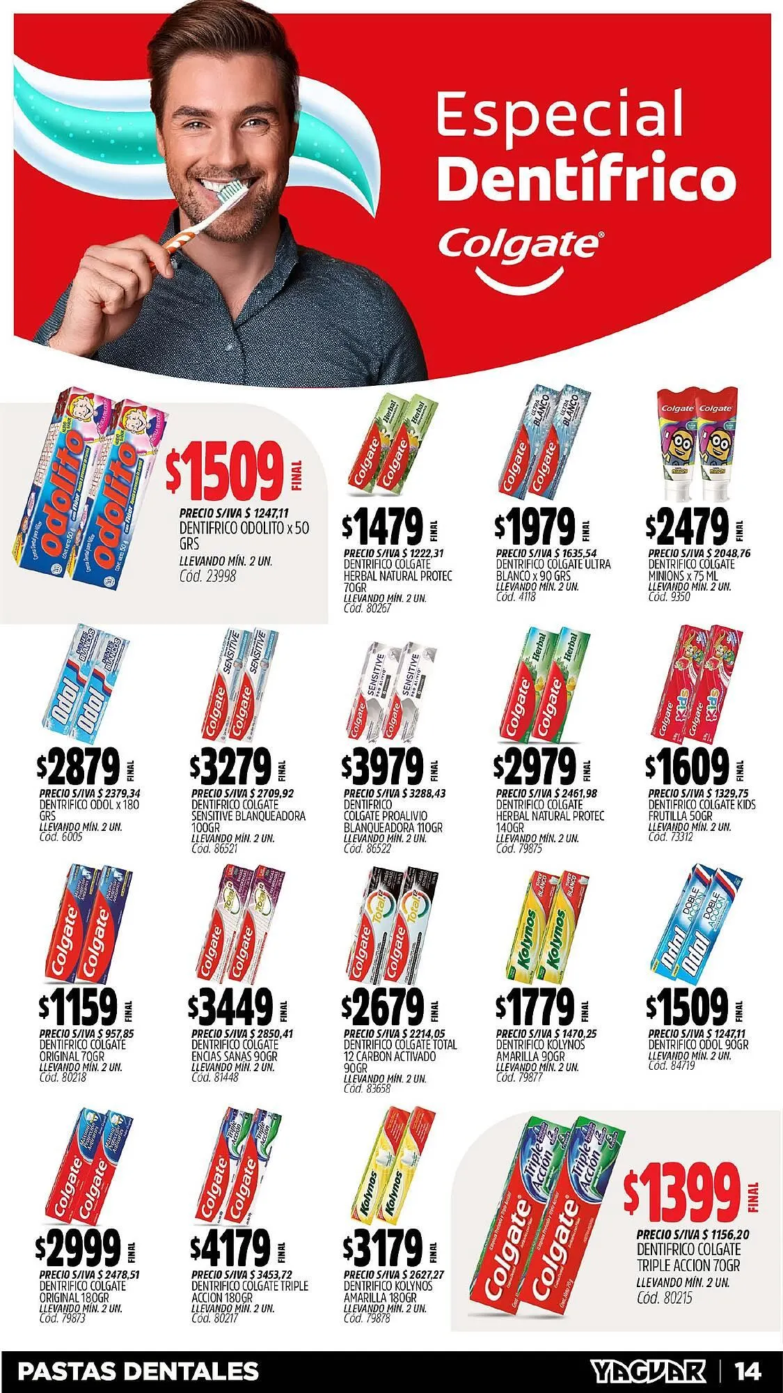 Ofertas de Catálogo Supermercados Yaguar 23 de junio al 30 de junio 2025 - Página 14 del catálogo