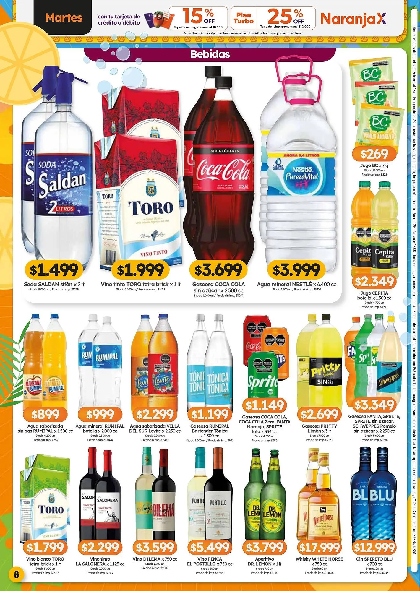 Ofertas de Folleto Cordiez 5 de febrero al 18 de febrero 2026 - Página 8 del catálogo