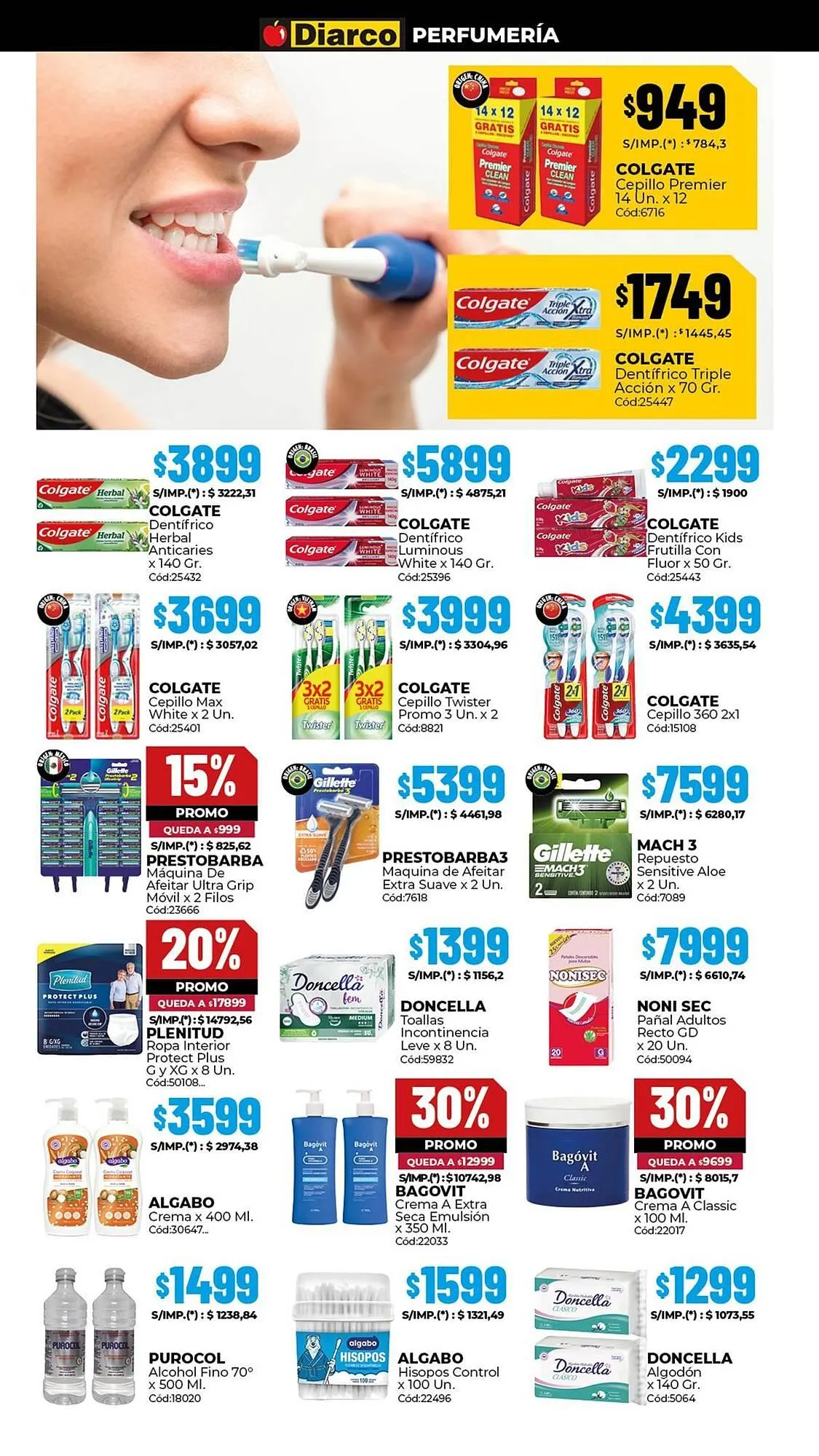 Ofertas de Catálogo Diarco 30 de marzo al 3 de abril 2026 - Página 14 del catálogo