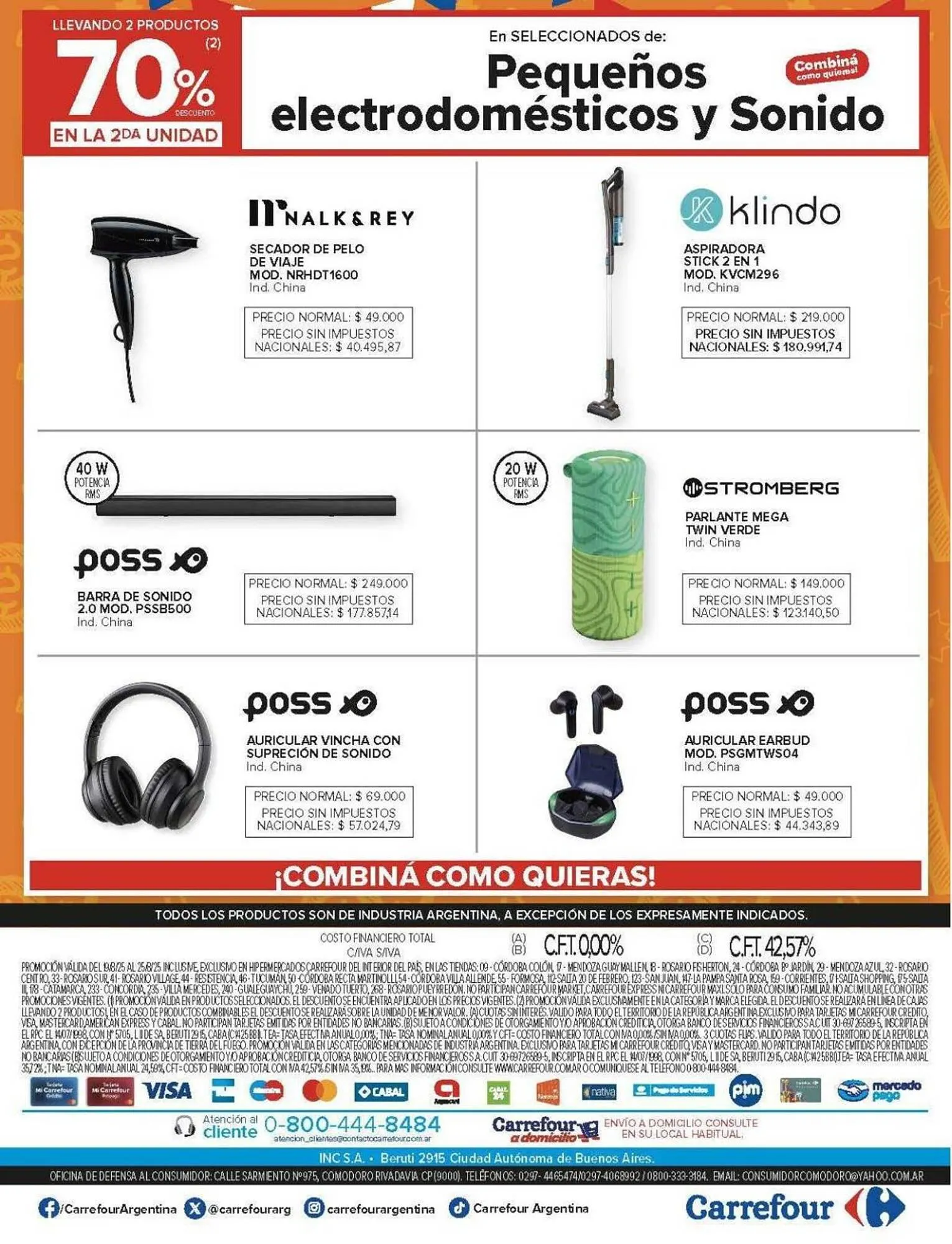 Ofertas de Catálogo Carrefour 19 de agosto al 26 de agosto 2025 - Página 27 del catálogo