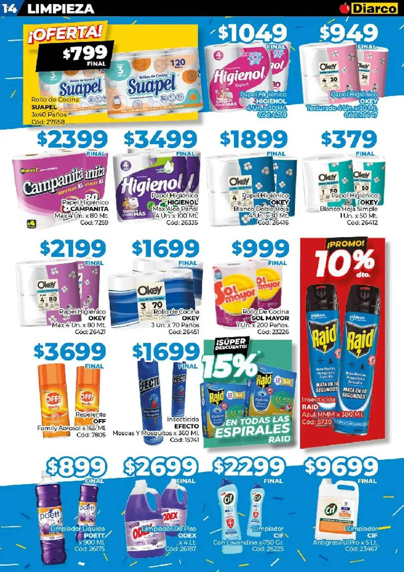 Ofertas de Catálogo Diarco 10 de marzo al 14 de marzo 2025 - Página 14 del catálogo