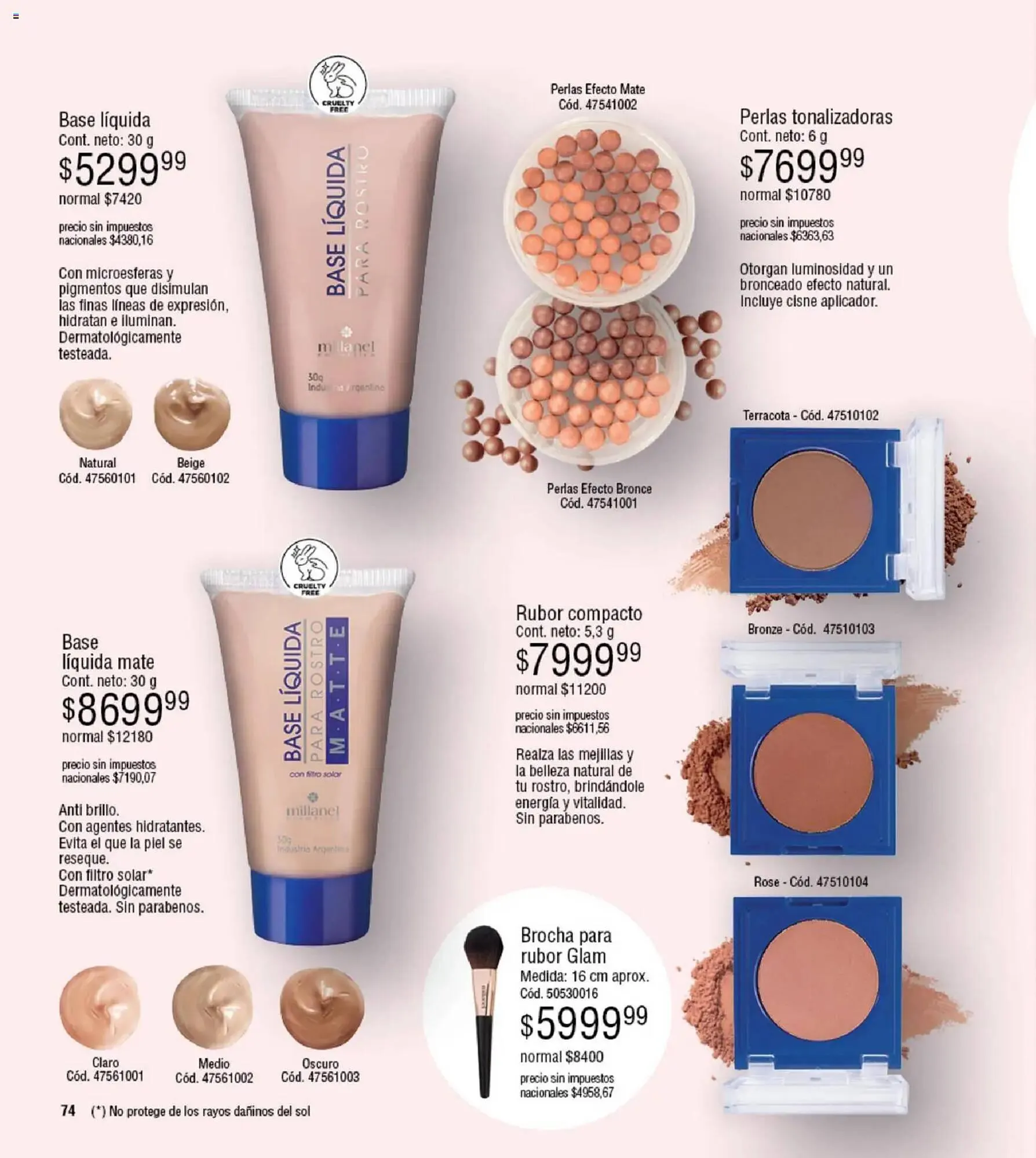 Ofertas de Catálogo Millanel Cosmética 2 de febrero al 2 de marzo 2026 - Página 74 del catálogo