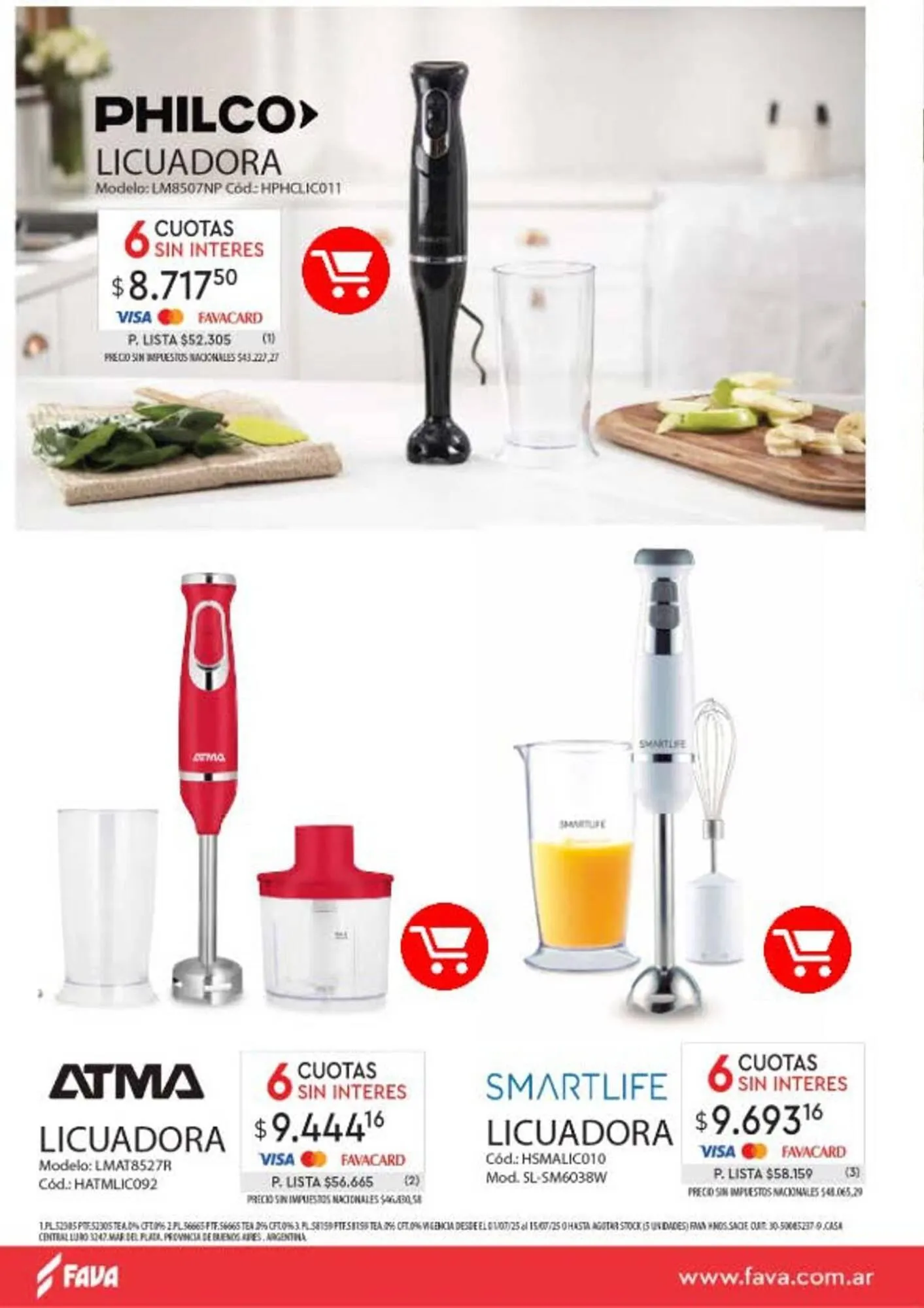 Ofertas de Catálogo Fava 11 de julio al 15 de julio 2025 - Página 30 del catálogo