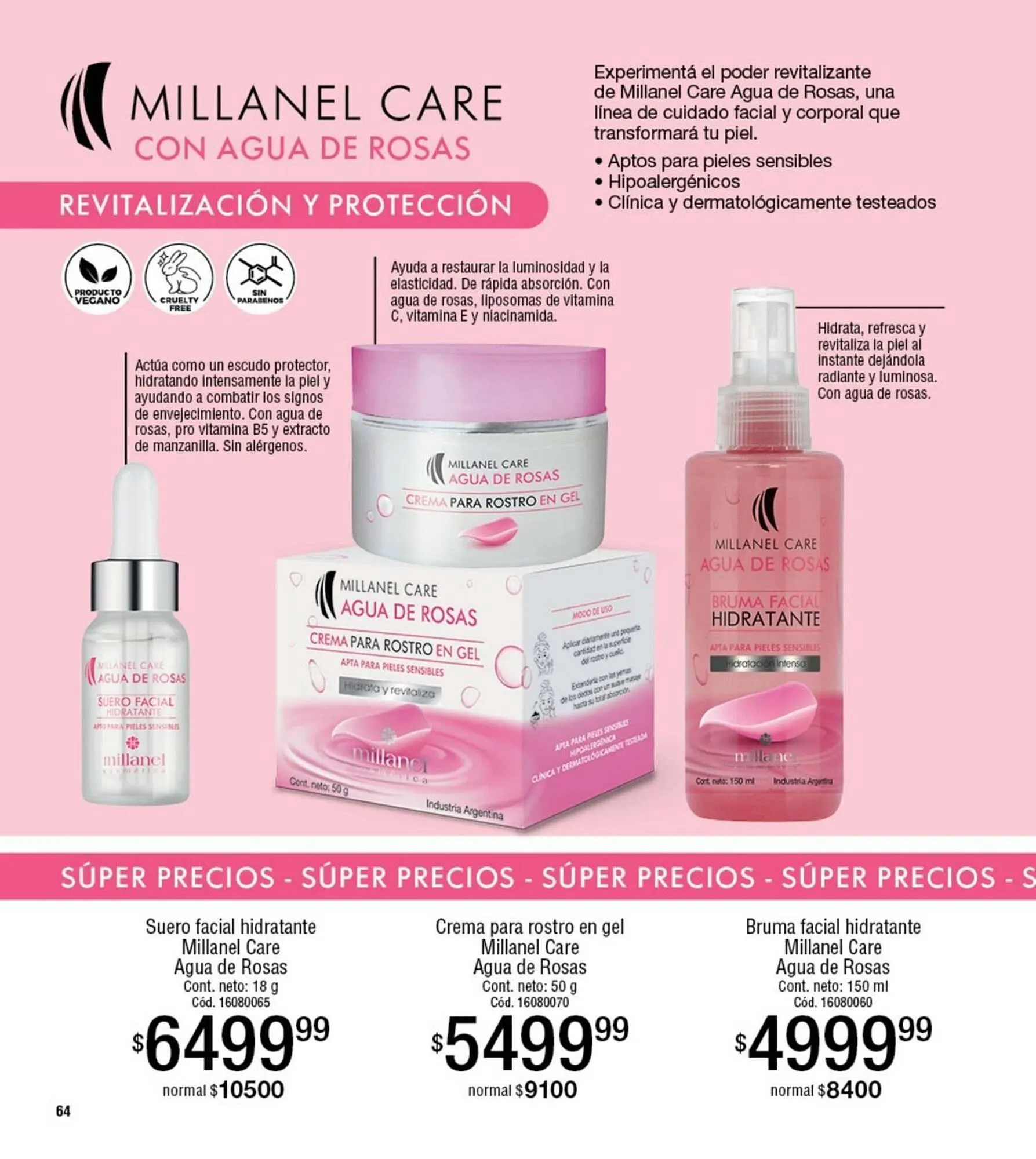 Ofertas de Catálogo Millanel Cosmética 3 de marzo al 30 de marzo 2025 - Página 64 del catálogo