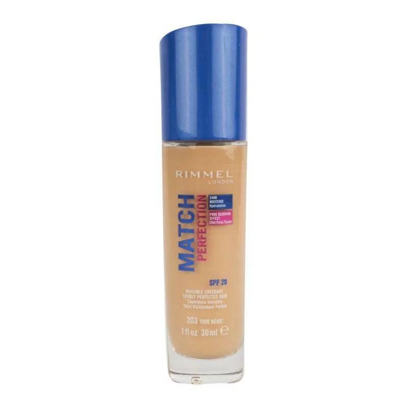 Base Rimmel Match Perfection True Beige203