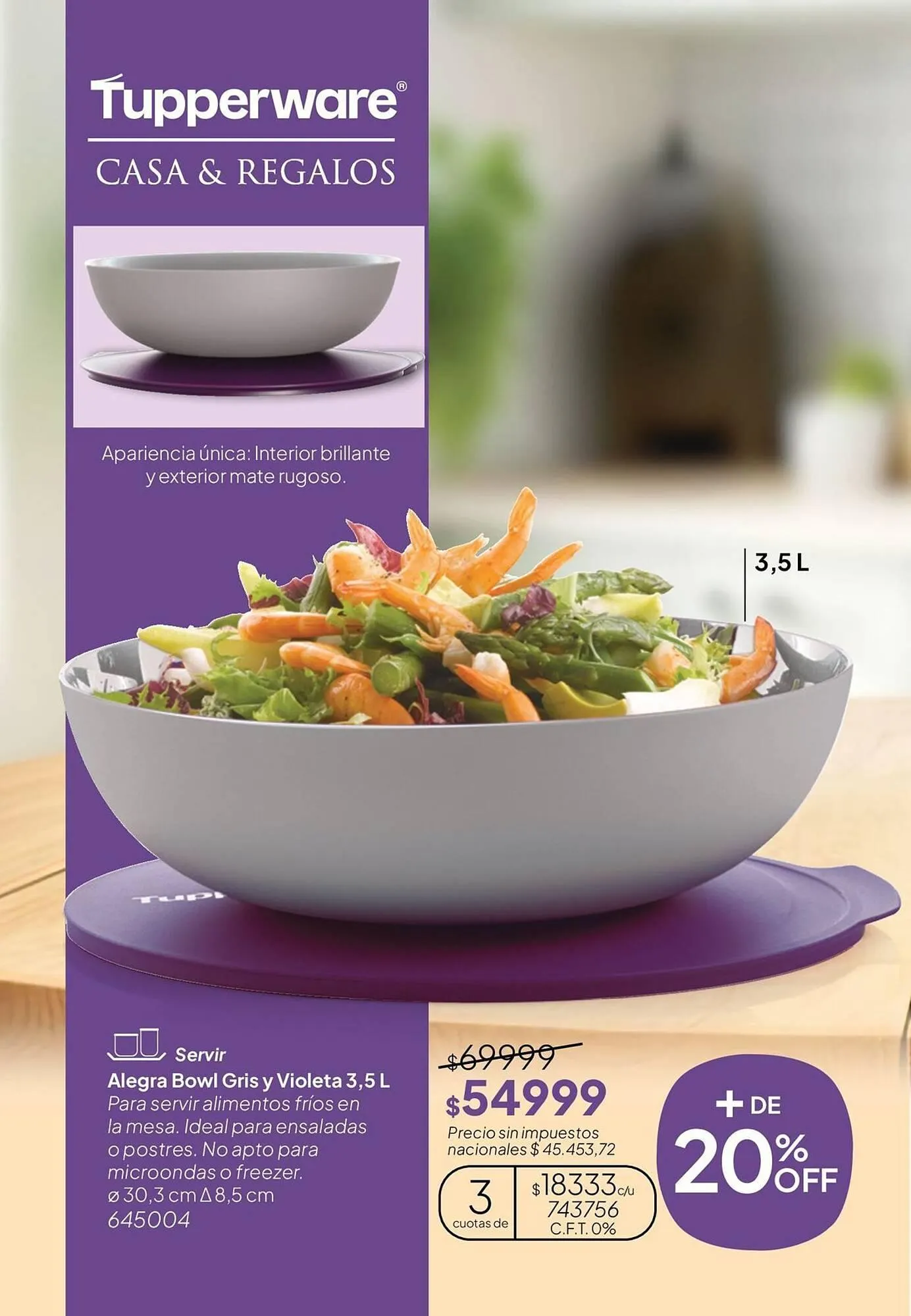 Ofertas de Folleto Tupperware 1 de julio al 31 de julio 2026 - Página 49 del catálogo