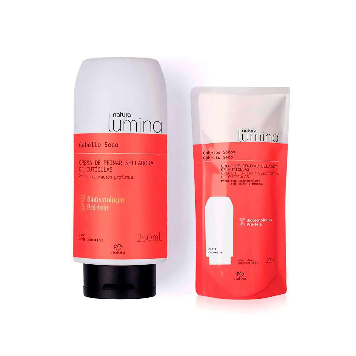 Kit Cabellos Secos Crema de Peinar + Repuesto