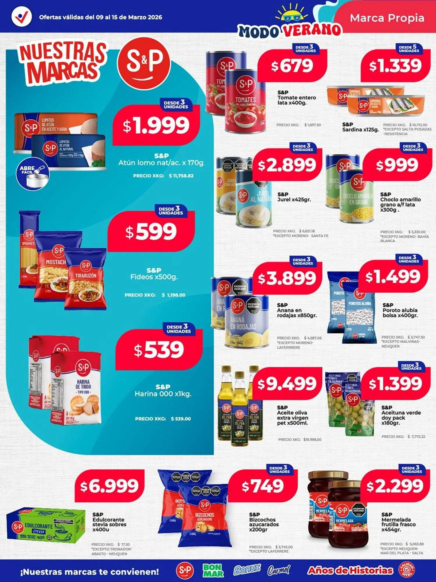 Ofertas de Catálogo Supermayorista Vital 9 de marzo al 15 de marzo 2026 - Página 1 del catálogo