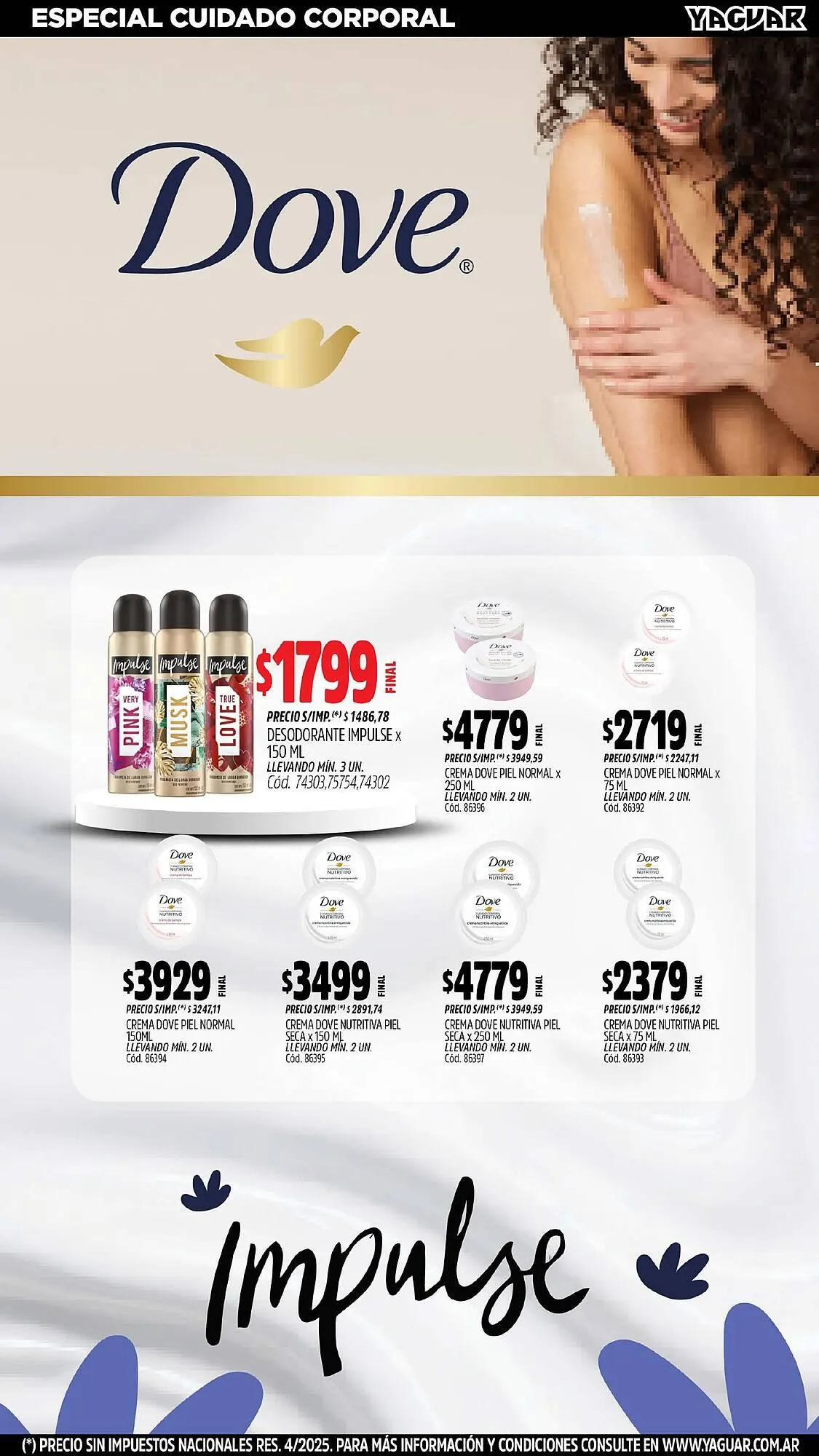 Ofertas de Catálogo Supermercados Yaguar 11 de agosto al 18 de agosto 2025 - Página 30 del catálogo