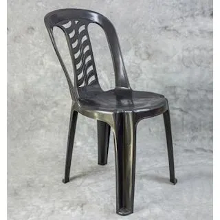 Silla Plas Garden Life F850001 Bistro Negra.
