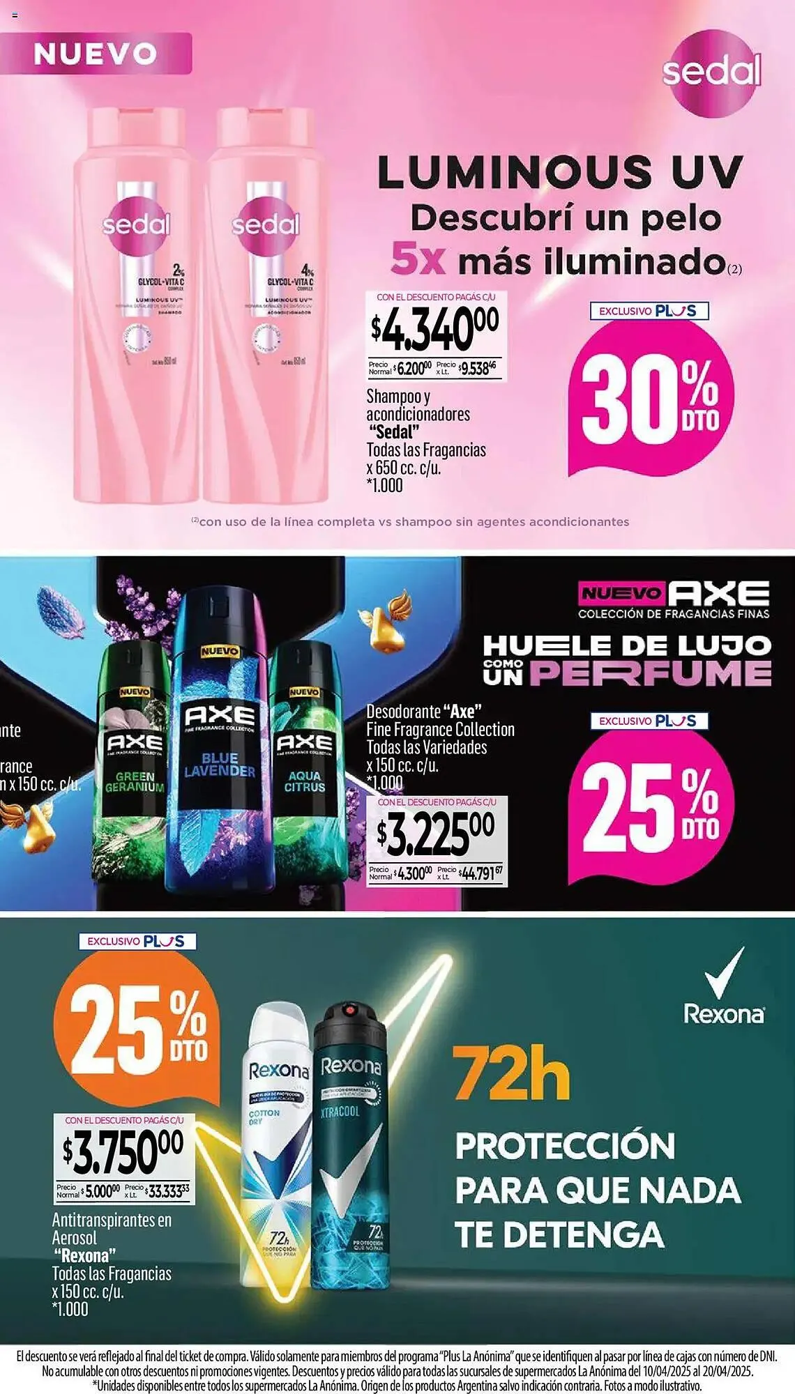 Ofertas de Catálogo La Anonima 10 de abril al 20 de abril 2025 - Página 67 del catálogo