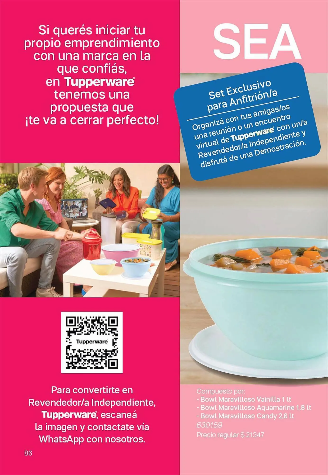 Ofertas de Catálogo Tupperware 25 de septiembre al 31 de octubre 2023 - Página 87 del catálogo