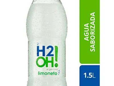 AGUA H20H LIMONETO 1,5 LT