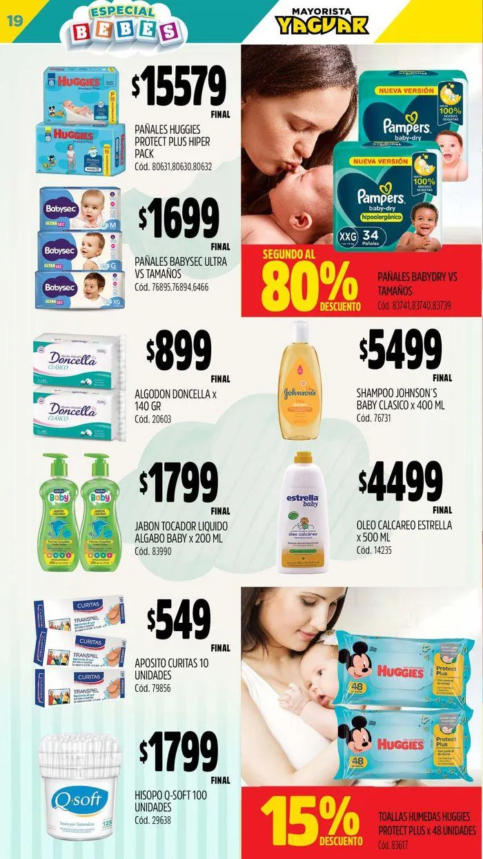 Ofertas de Ofertas Supermercados Yaguar Posadas 8 de julio al 14 de julio 2024 - Página 19 del catálogo