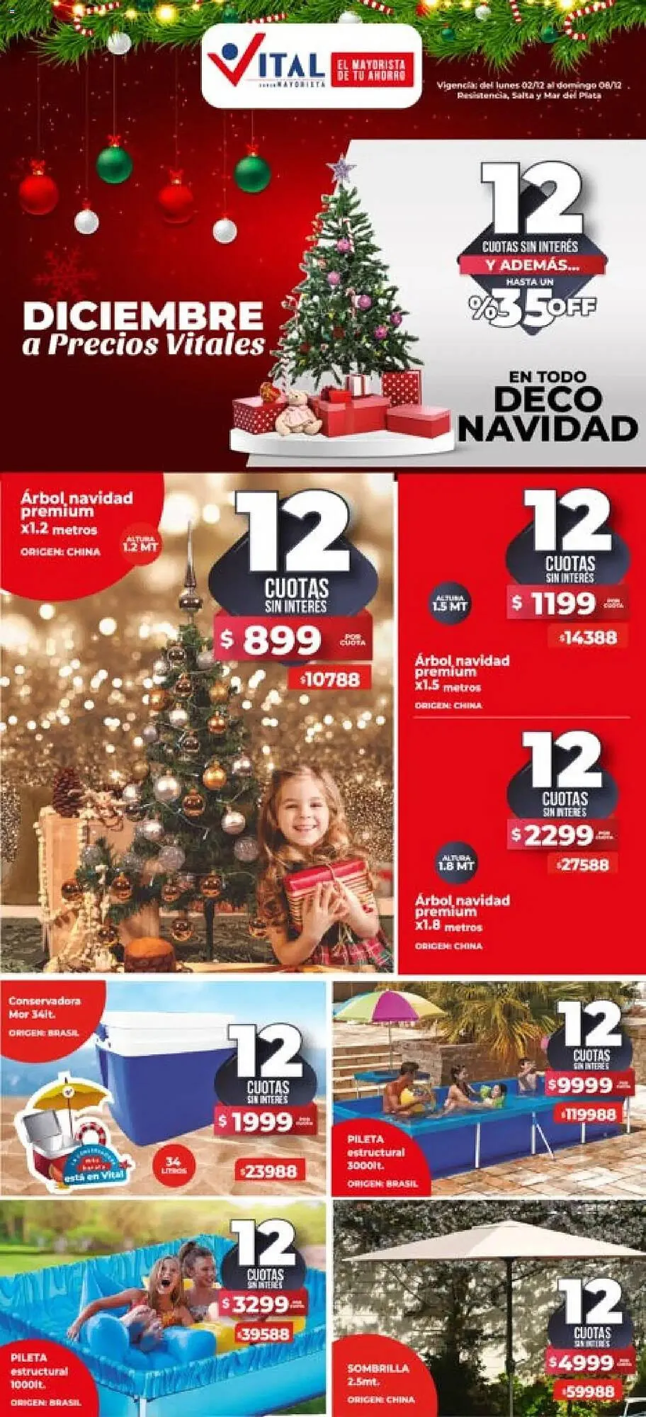 Ofertas de Catálogo Supermayorista Vital 2 de diciembre al 8 de diciembre 2024 - Página 2 del catálogo