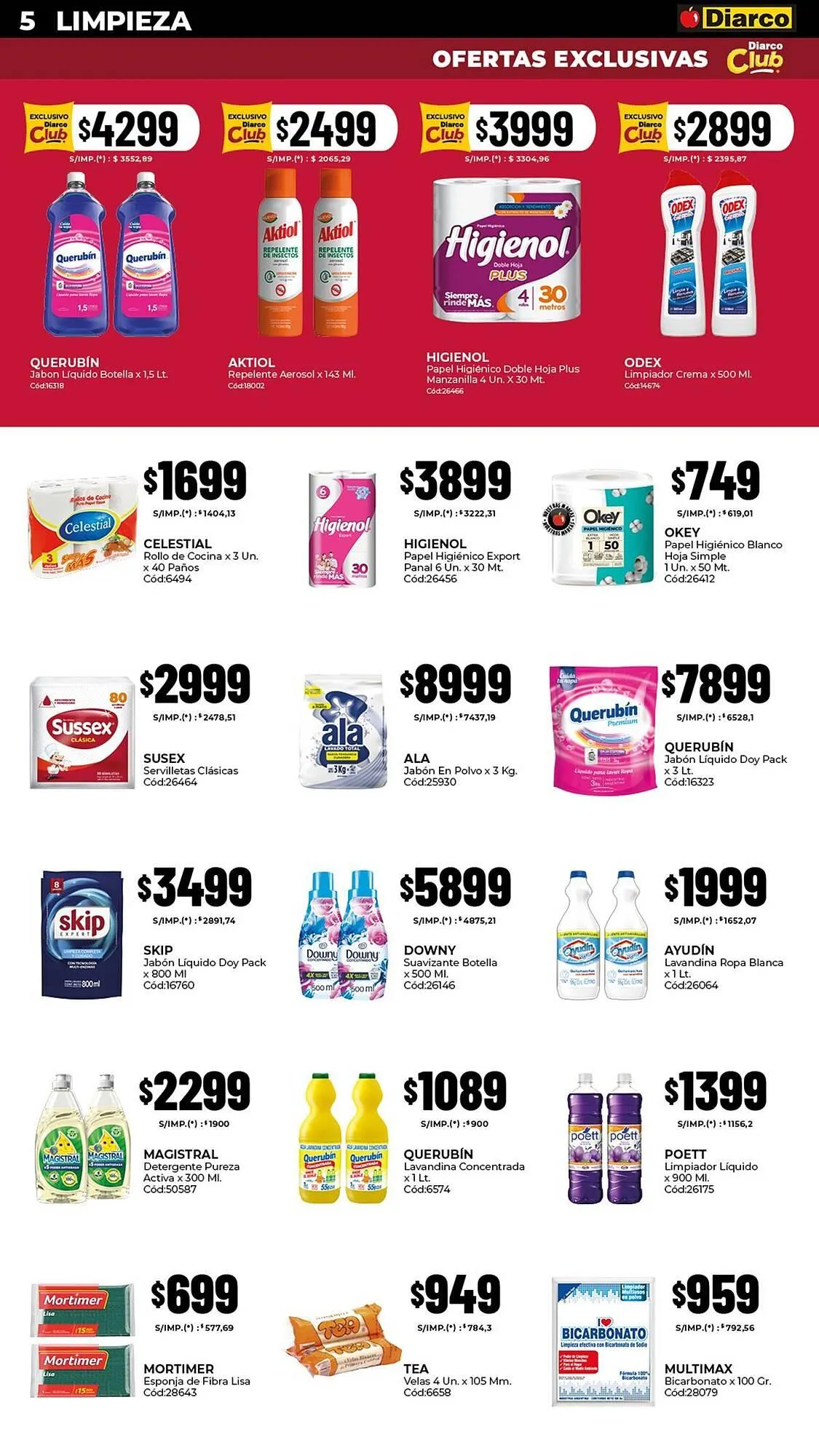 Ofertas de Catálogo Diarco 19 de enero al 23 de enero 2026 - Página 5 del catálogo