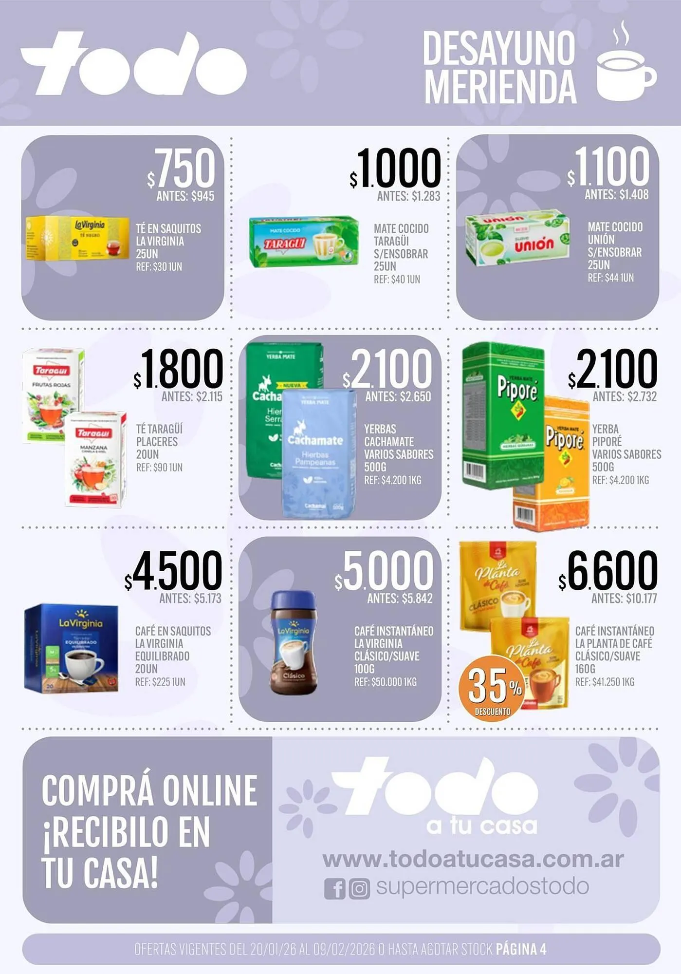 Ofertas de Catálogo Supermercados Todo 20 de enero al 9 de febrero 2026 - Página 4 del catálogo