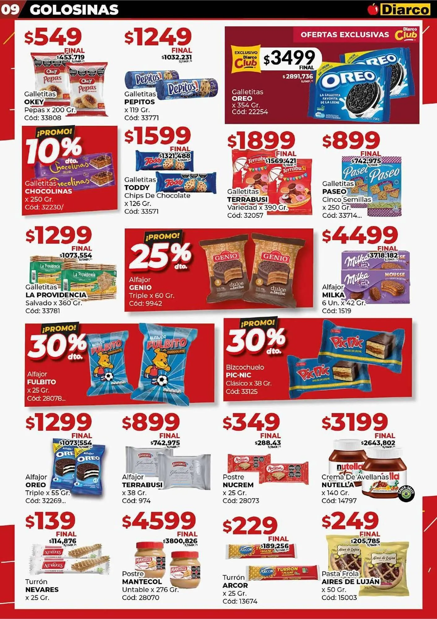 Ofertas de Catálogo Diarco 11 de agosto al 15 de agosto 2025 - Página 9 del catálogo