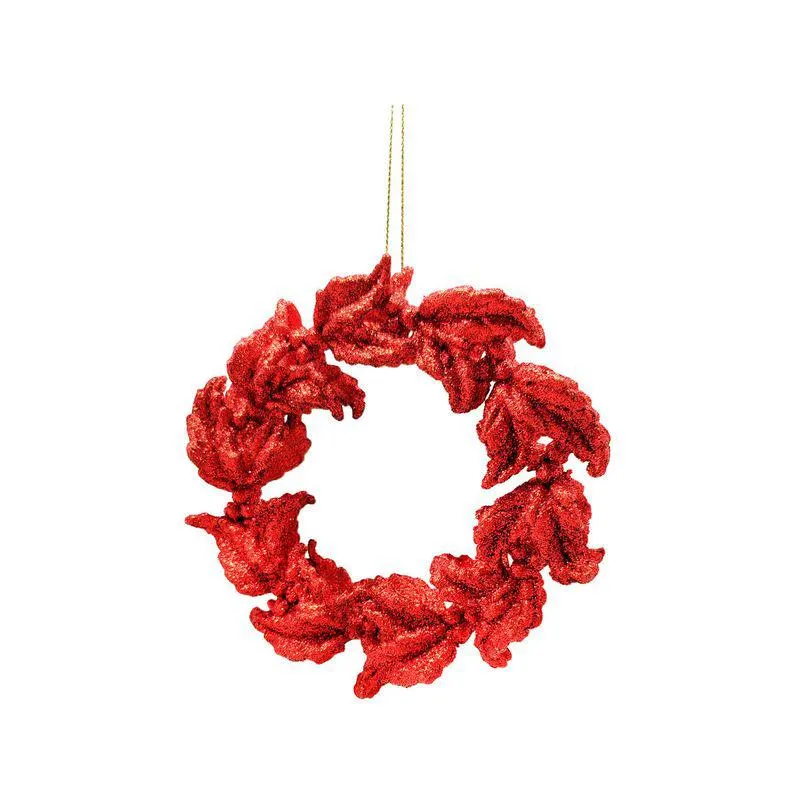 Colgante de árbol Corona Cotidiana rojo 11.5x2.5 cm