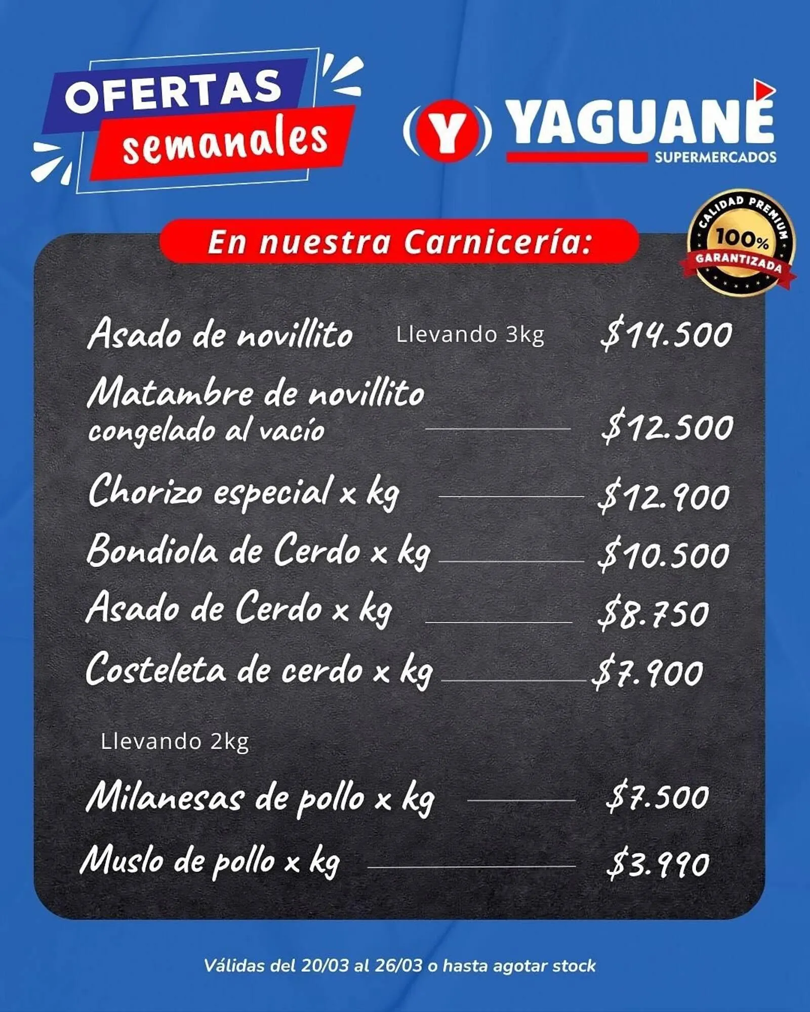 Ofertas de Catálogo Yaguane Supermercados 20 de marzo al 26 de marzo 2026 - Página 4 del catálogo