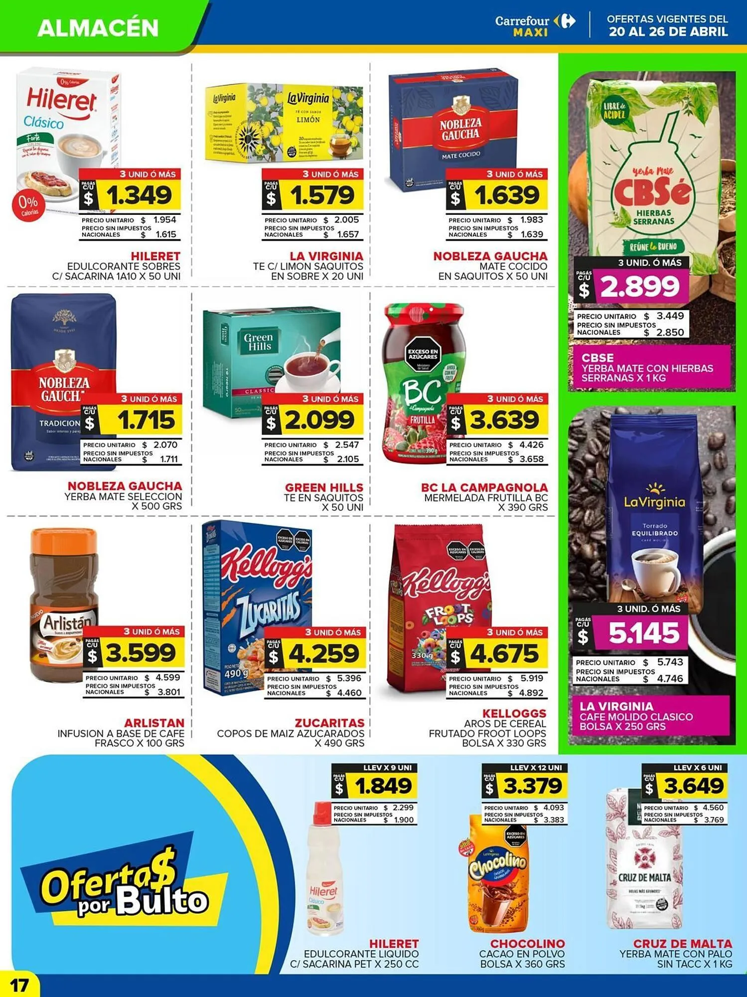 Ofertas de Folleto Carrefour Maxi 20 de abril al 27 de abril 2026 - Página 17 del catálogo