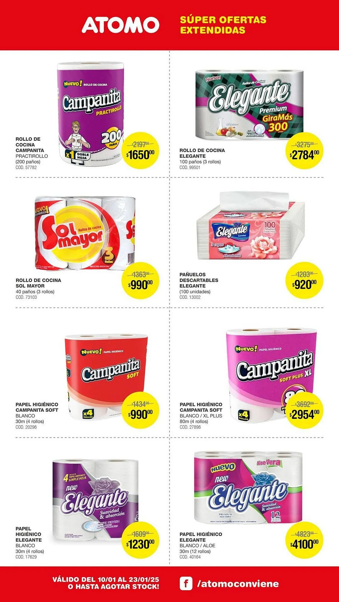 Ofertas de Catálogo Atomo Conviene 10 de enero al 16 de enero 2025 - Página 9 del catálogo