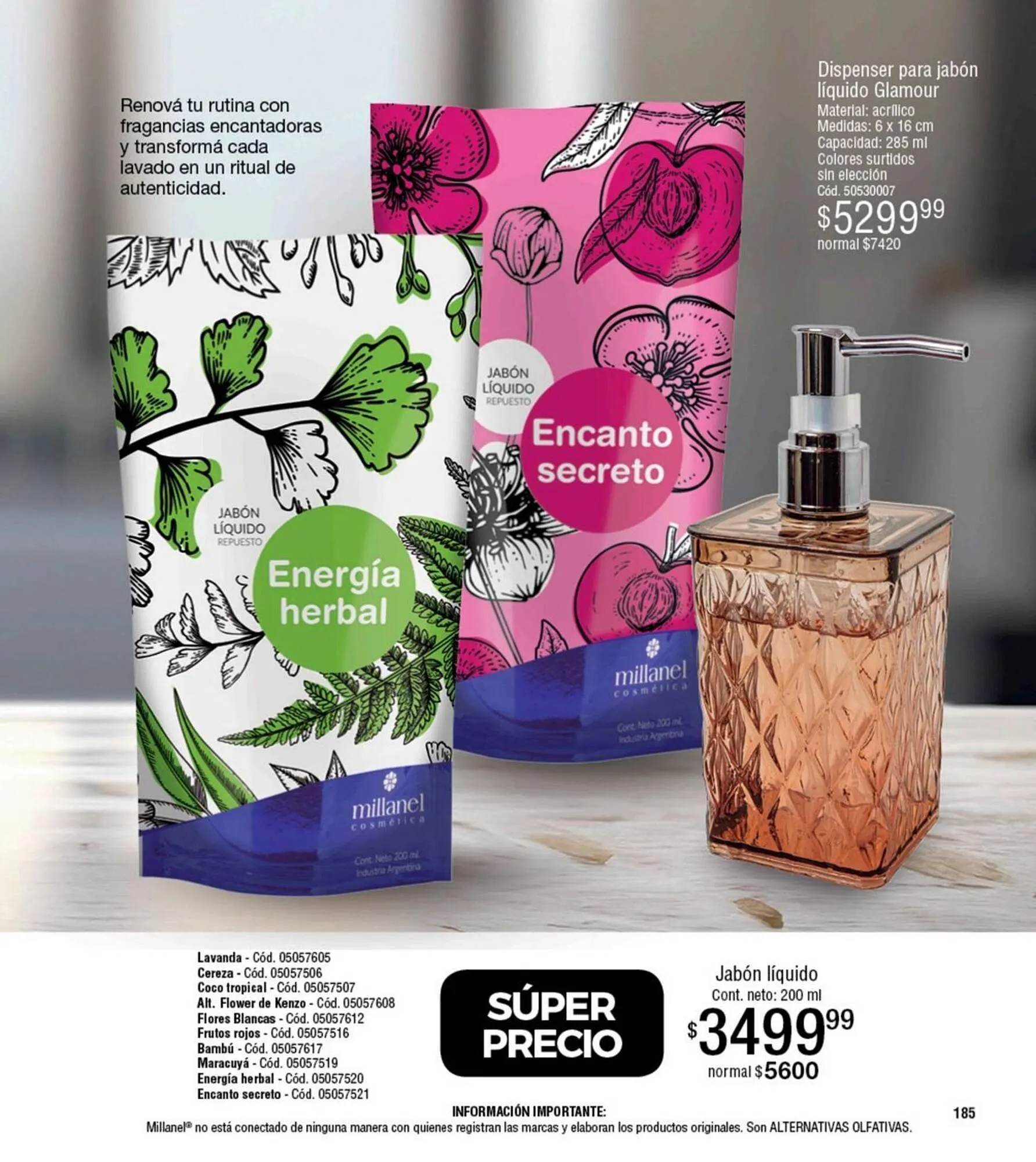 Ofertas de Catálogo Millanel Cosmética 21 de octubre al 10 de noviembre 2024 - Página 94 del catálogo