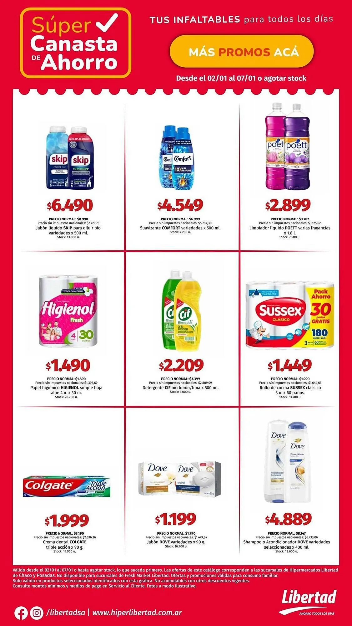 Ofertas de Catálogo Hipermercado Libertad 1 de febrero al 1 de julio 2026 - Página 4 del catálogo