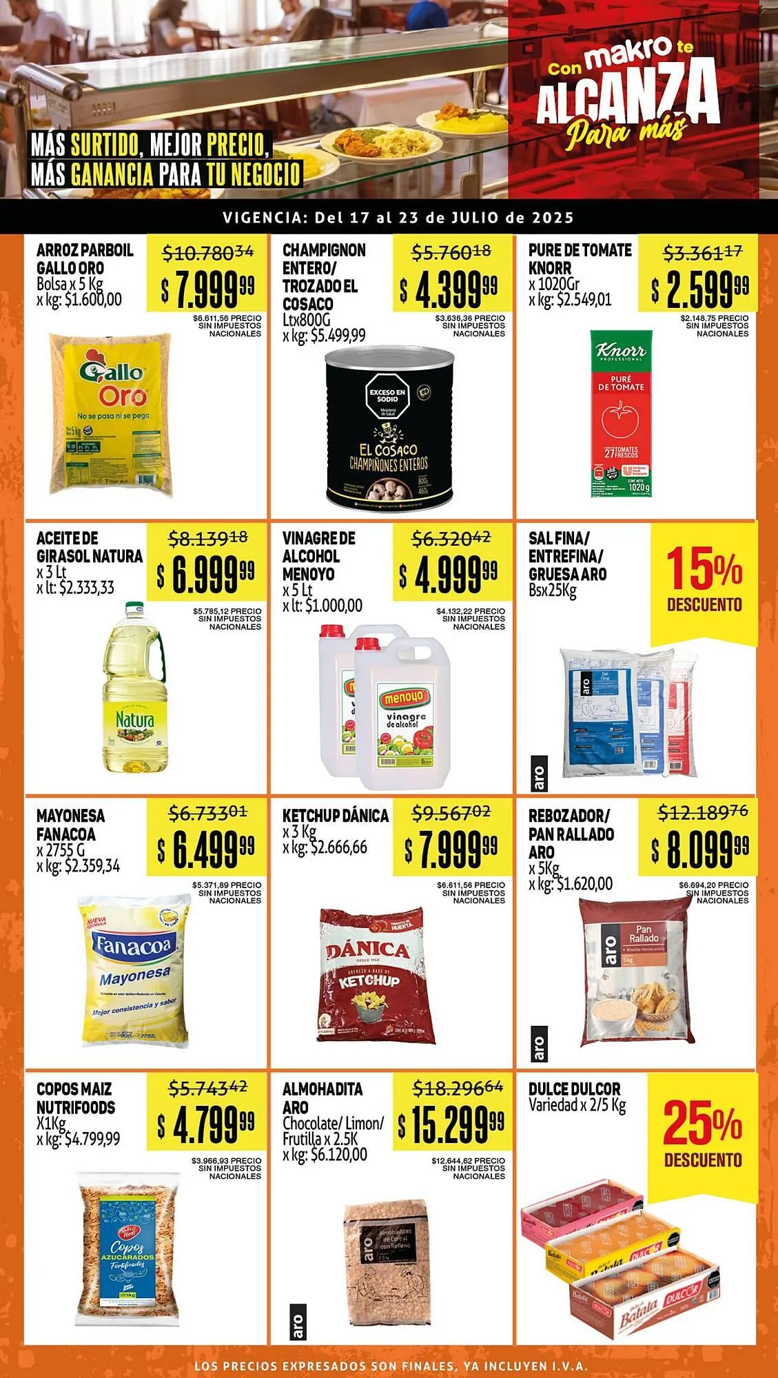 Ofertas de Catálogo Makro 17 de julio al 23 de julio 2025 - Página 2 del catálogo