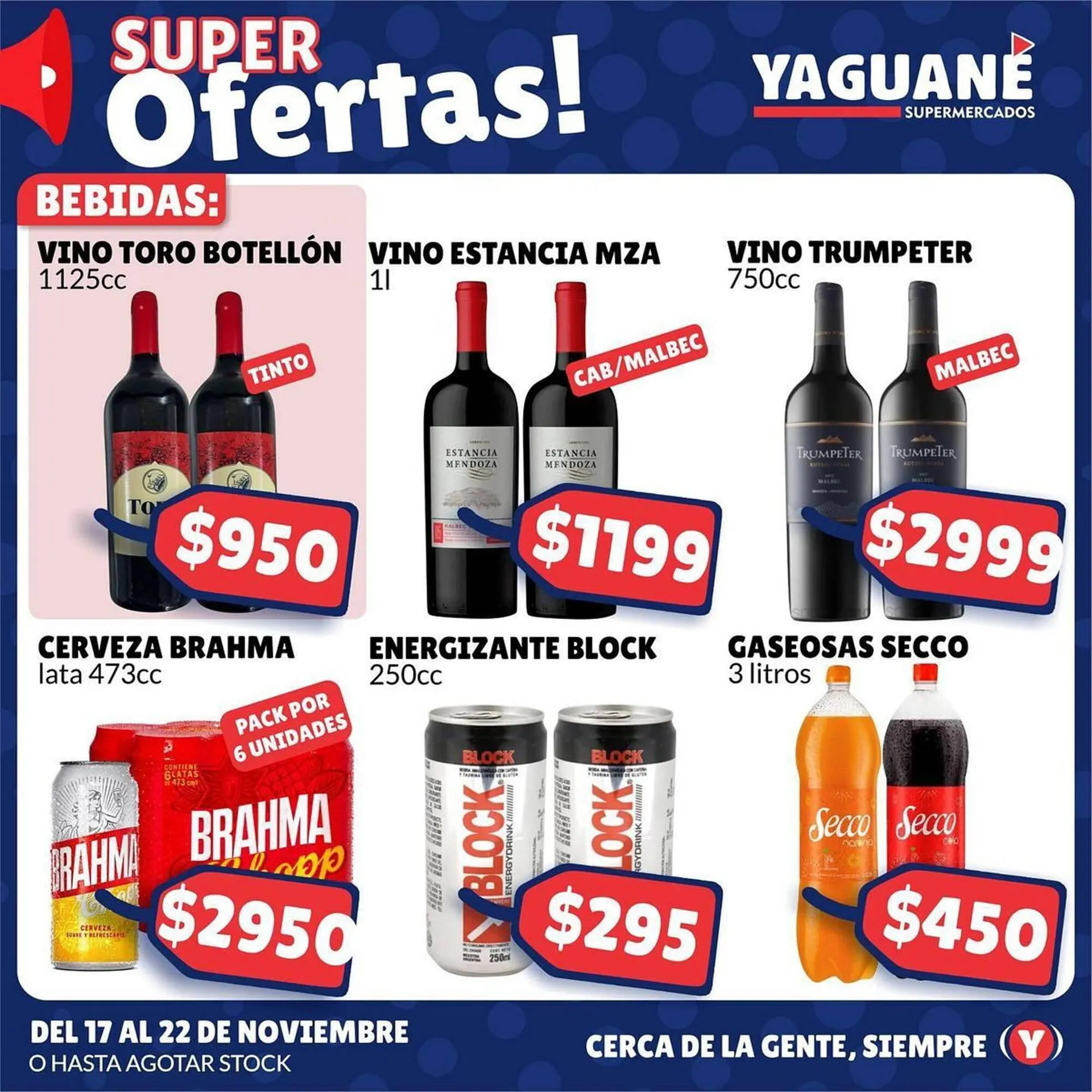 Ofertas de Catálogo Yaguane Supermercados 20 de noviembre al 22 de noviembre 2023 - Página 4 del catálogo