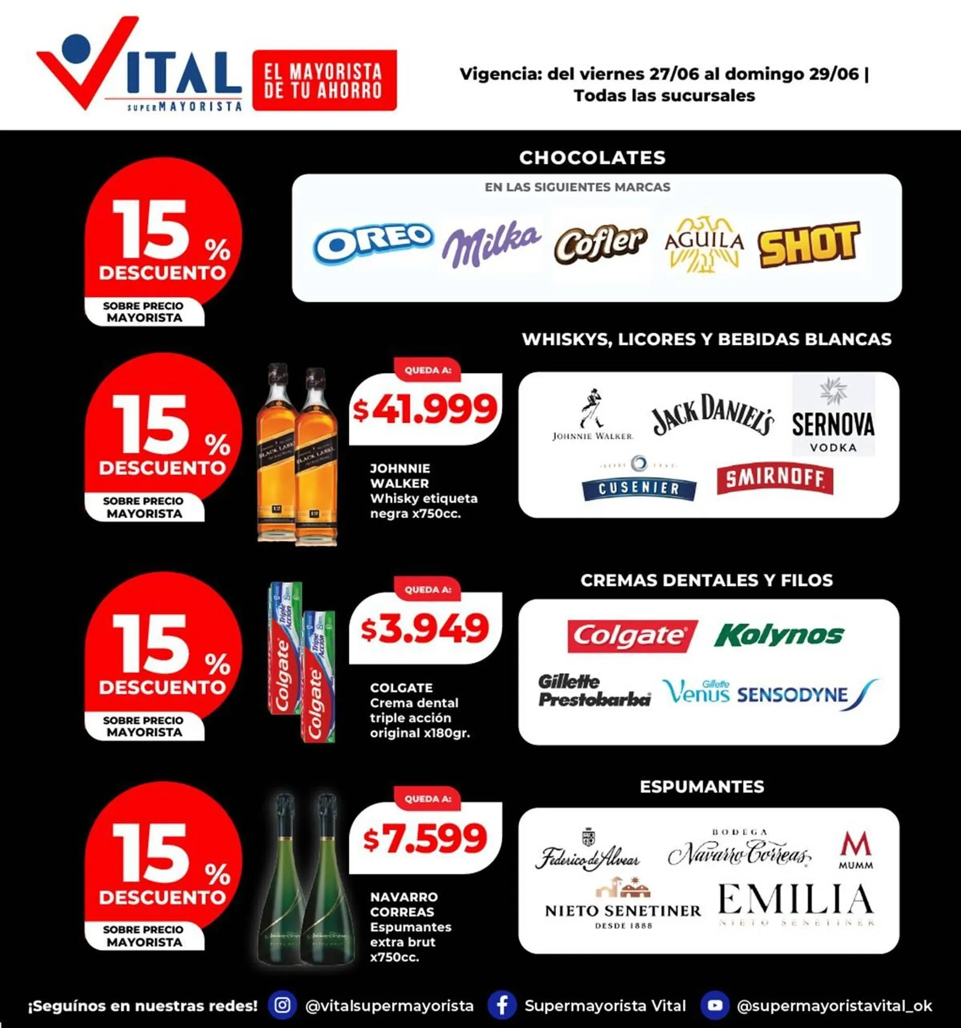 Ofertas de Catálogo Supermayorista Vital 27 de junio al 29 de junio 2025 - Página 4 del catálogo