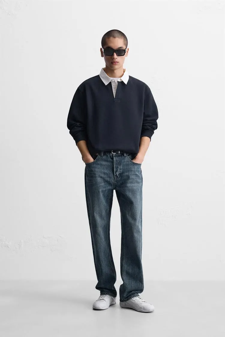 POLO CUELLO CONTRASTE