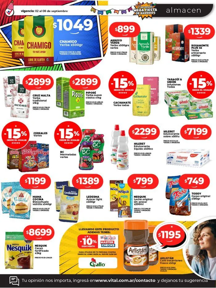 Ofertas de Descuentos y promociones 2 de septiembre al 8 de septiembre 2024 - Página 12 del catálogo