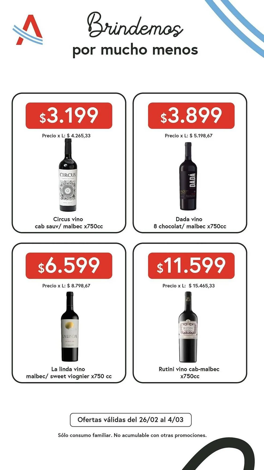 Ofertas de Catálogo El Abastecedor 26 de febrero al 3 de abril 2026 - Página 12 del catálogo