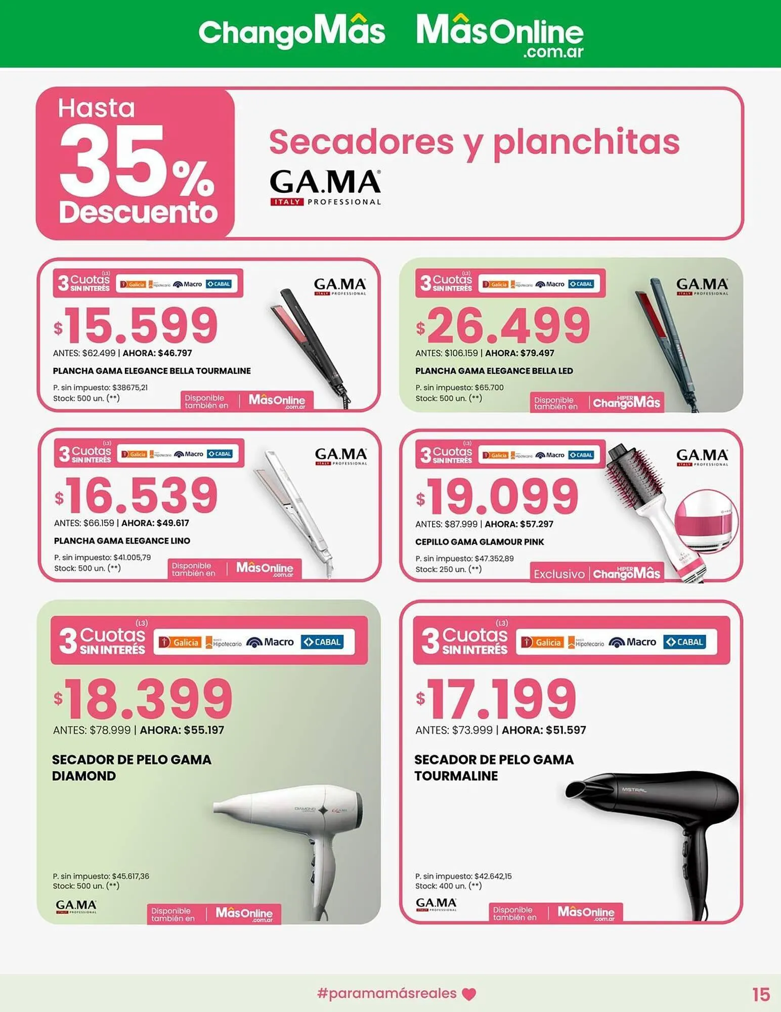 Ofertas de Catálogo Changomas 3 de octubre al 19 de octubre 2025 - Página 16 del catálogo