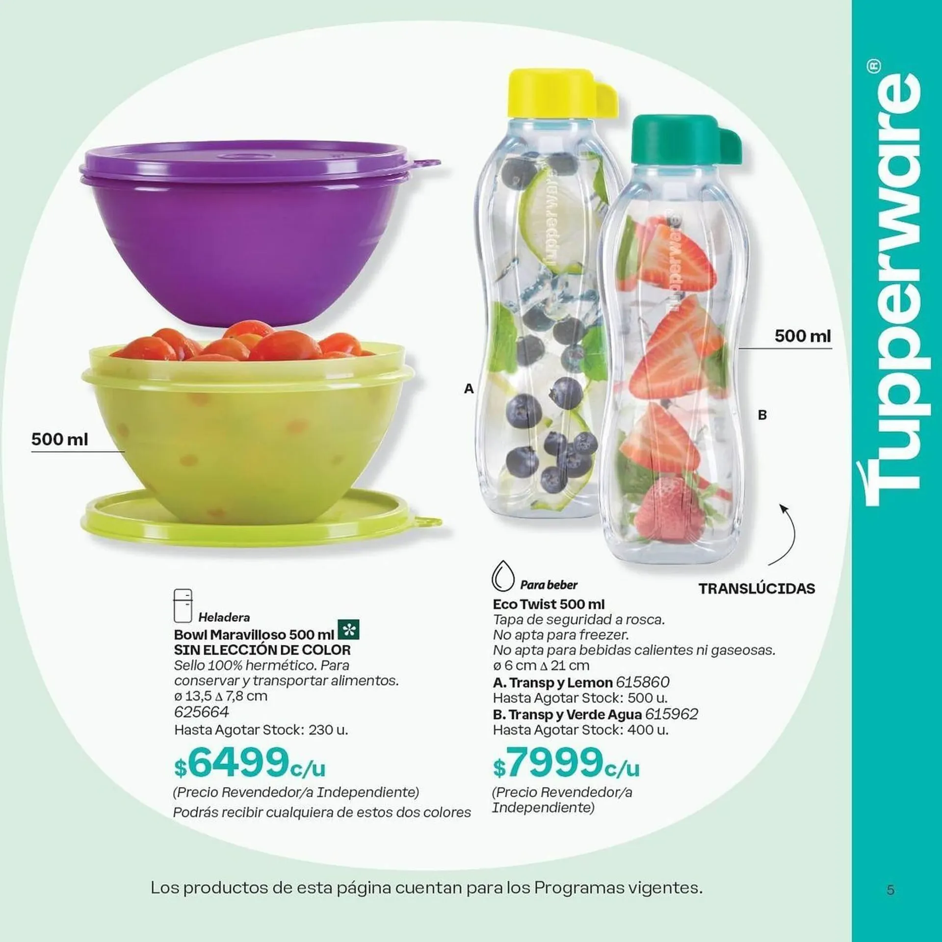 Ofertas de Catálogo Tupperware 19 de marzo al 30 de abril 2025 - Página 5 del catálogo
