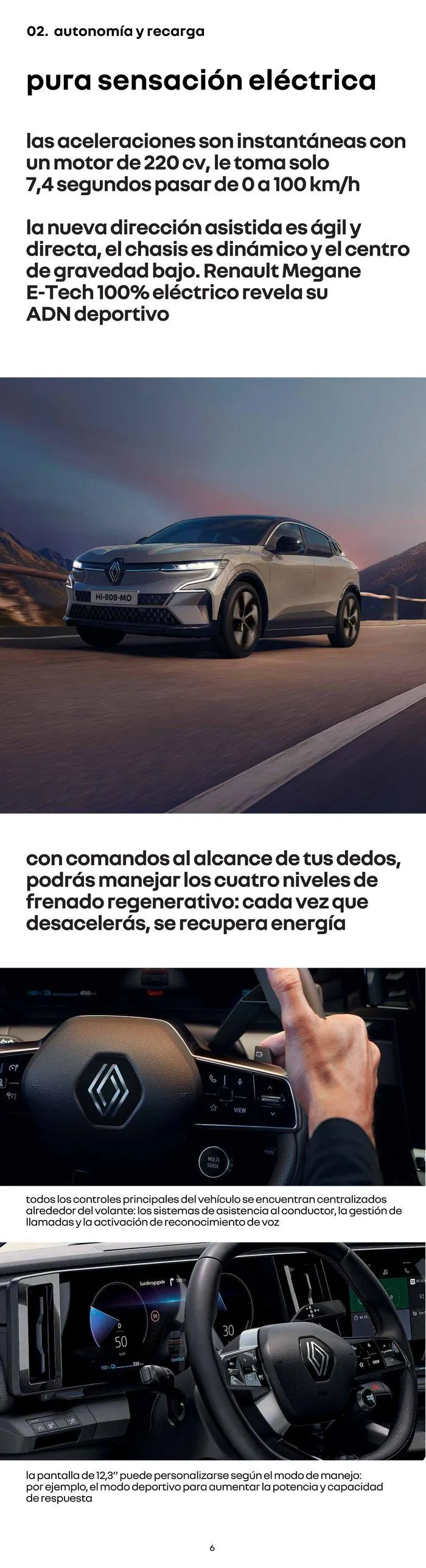 Ofertas de Renault Megane E-Tech 100% Eléctrico 23 de mayo al 23 de mayo 2025 - Página 6 del catálogo
