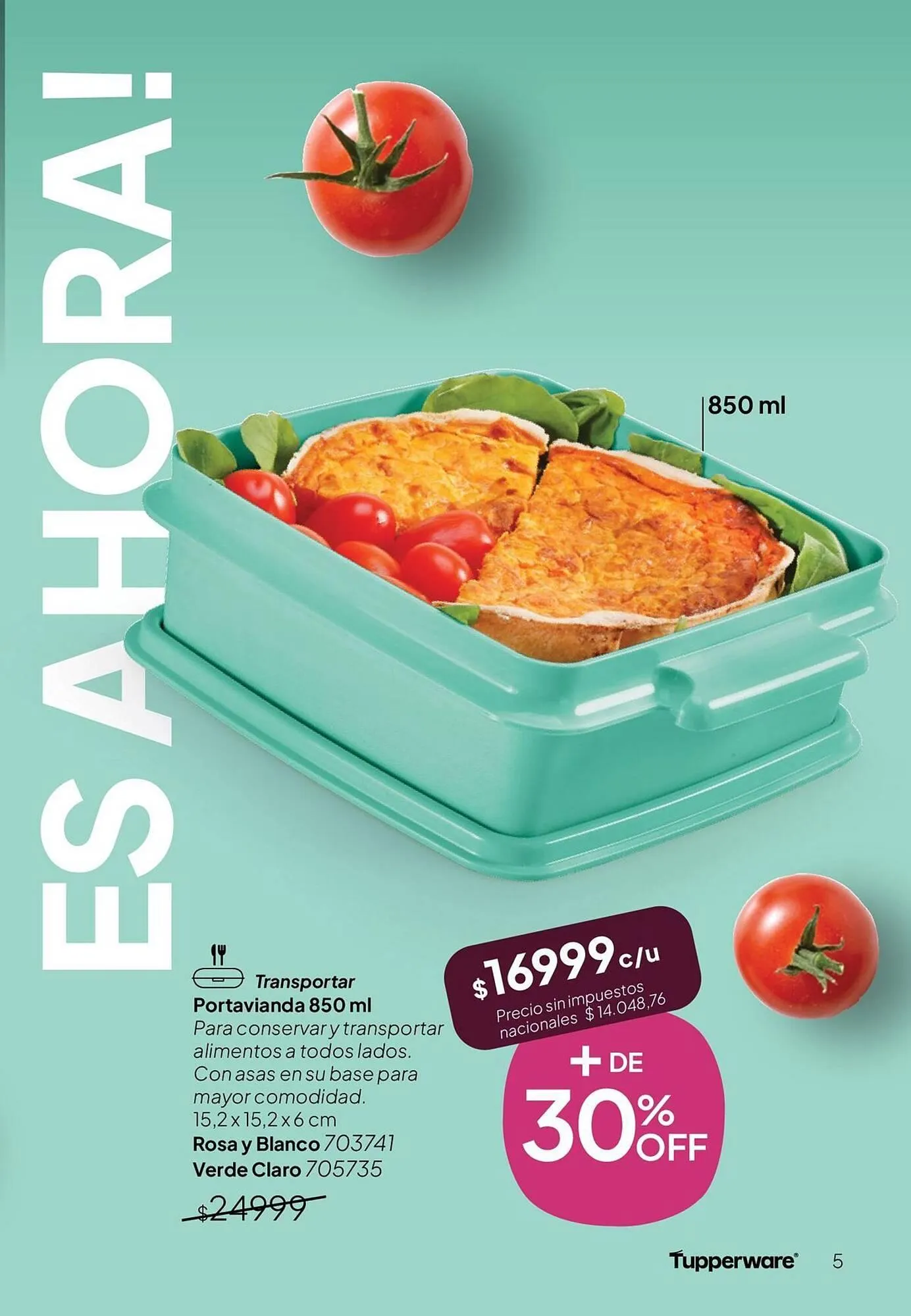 Ofertas de Folleto Tupperware 1 de julio al 31 de julio 2026 - Página 6 del catálogo