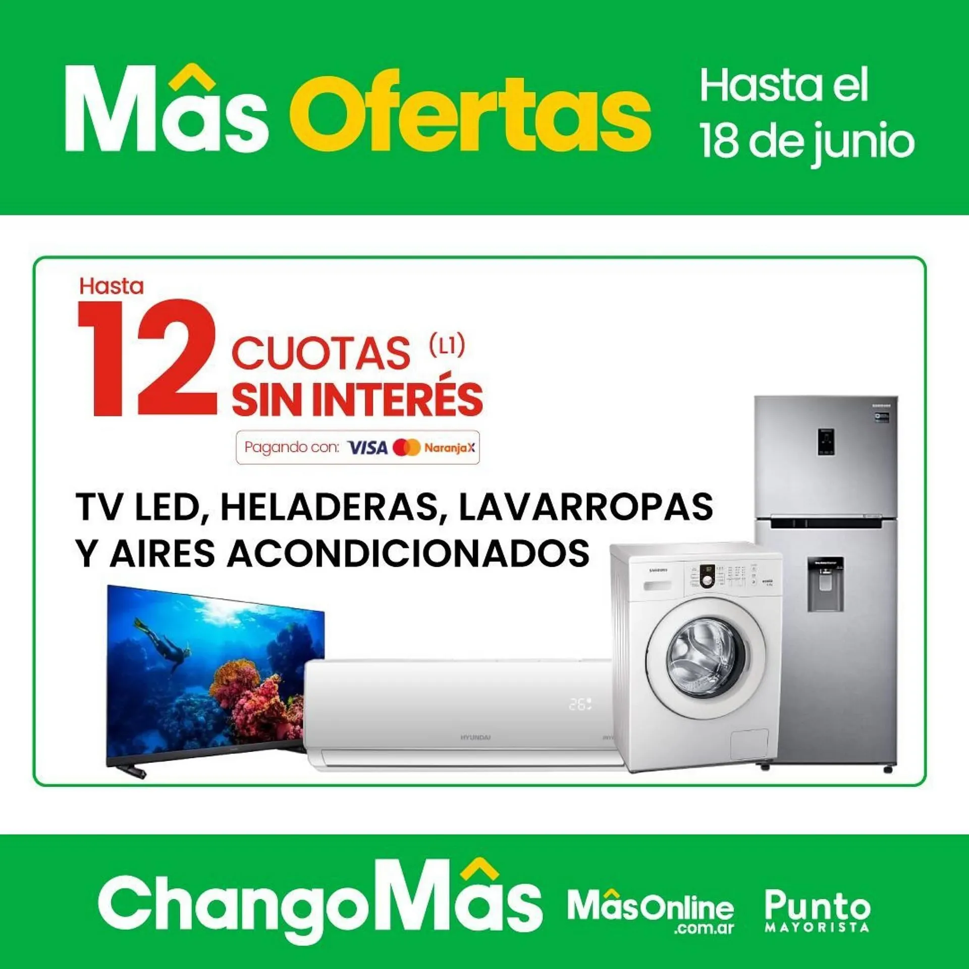Ofertas de Catálogo Changomas 13 de junio al 18 de junio 2025 - Página 1 del catálogo
