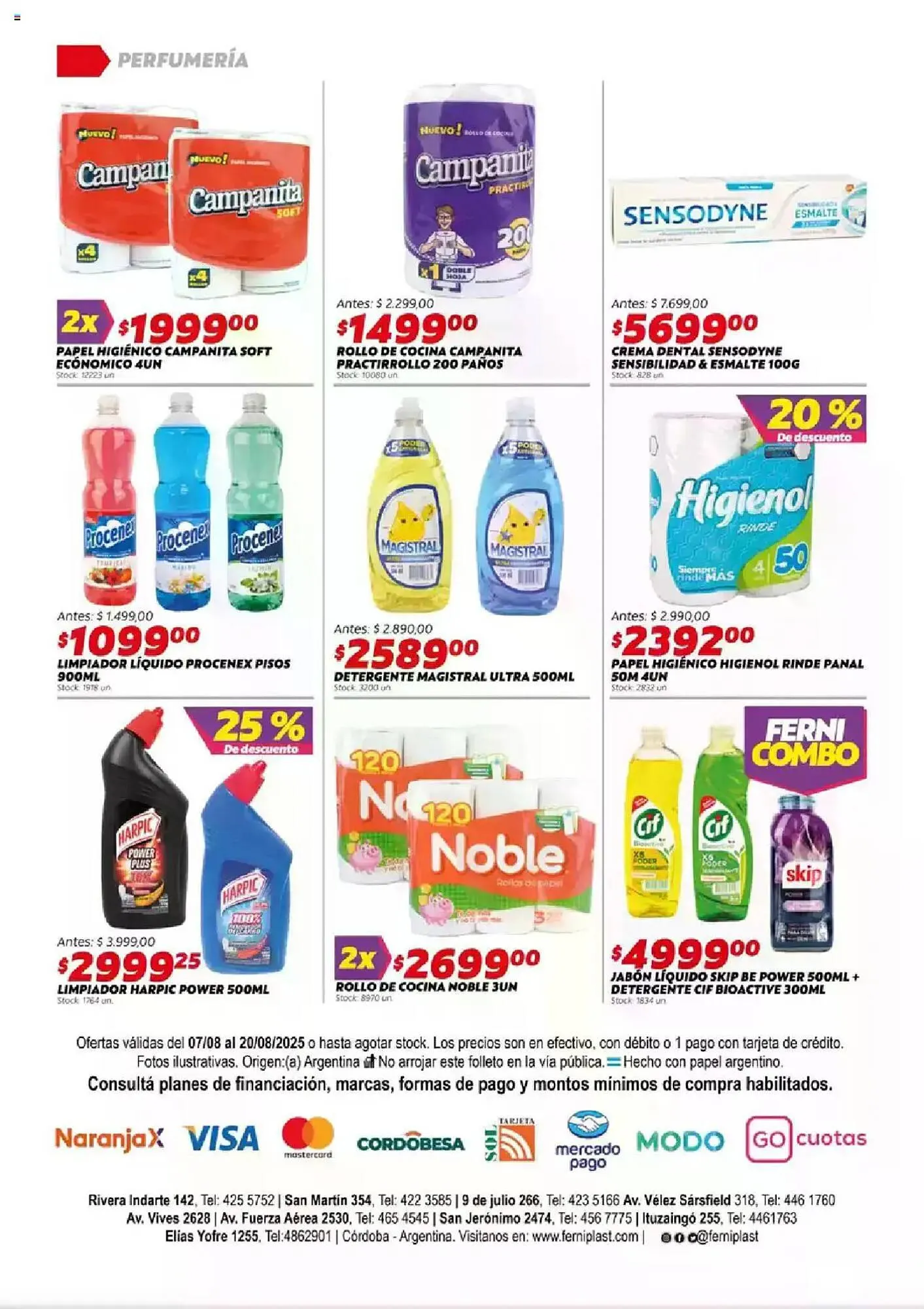 Ofertas de Catálogo Ferniplast 7 de agosto al 21 de agosto 2025 - Página 16 del catálogo